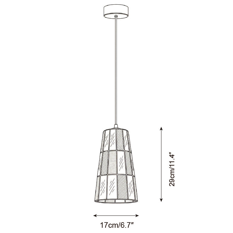 Amber & Azure Pendant Lamp