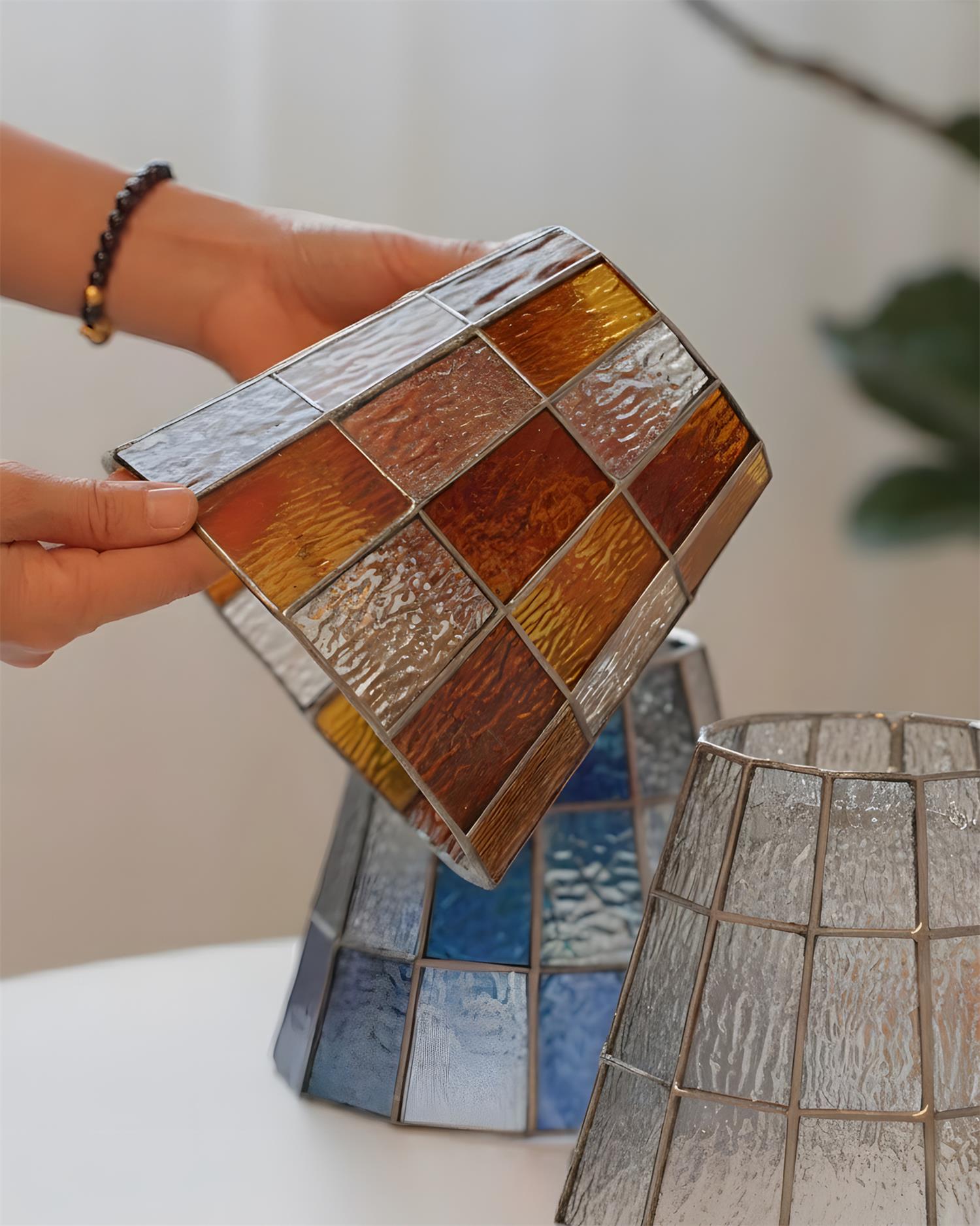 Amber & Azure Pendant Lamp