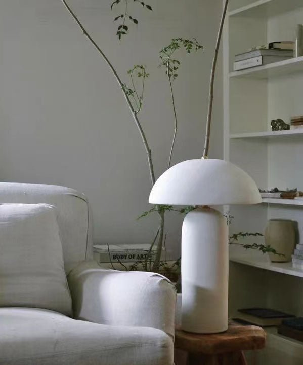Brolen Ceramic Minimalist Table Lamp-Neutral Decor