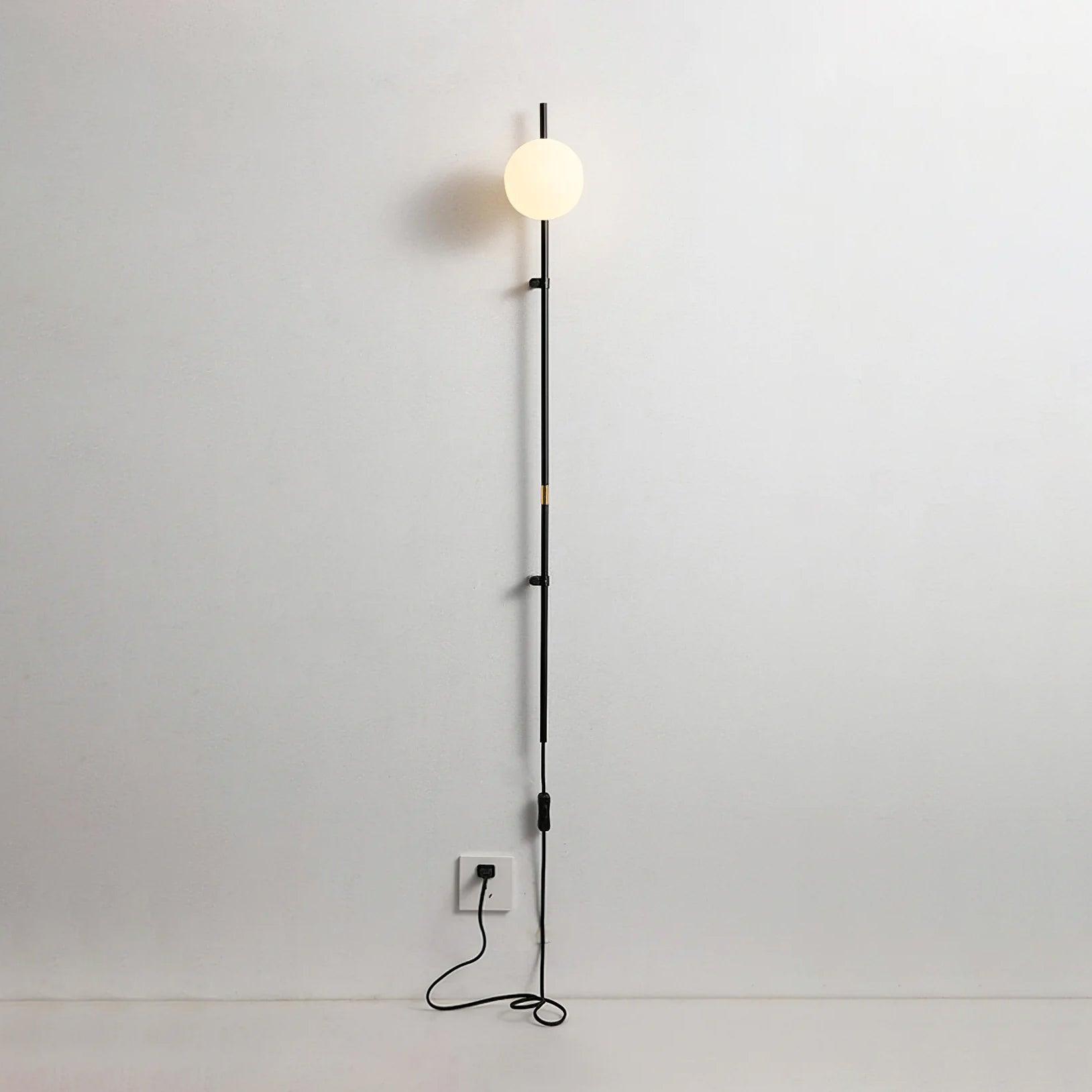 Curaeion Modern Minimalist Plug In Glass Wall Lamp-Neutral Decor
