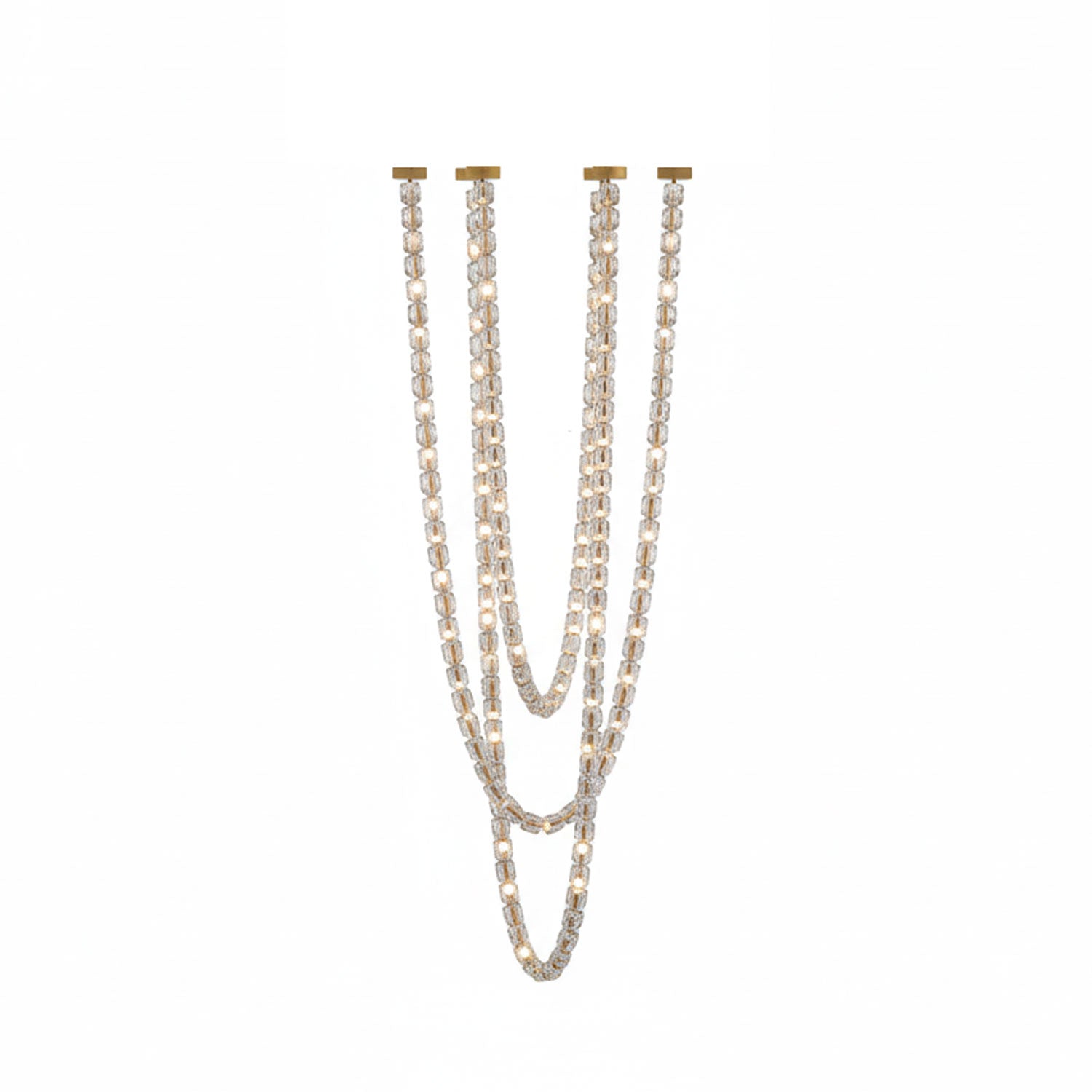 Gabriel Gold Chandelier-Neutral Decor