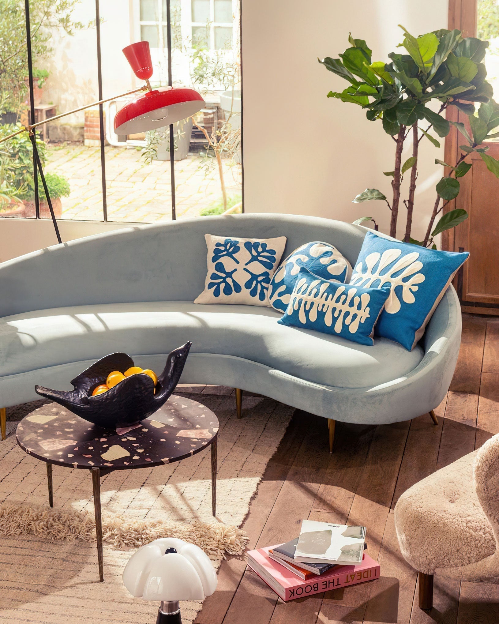 Lever Floor Lamp