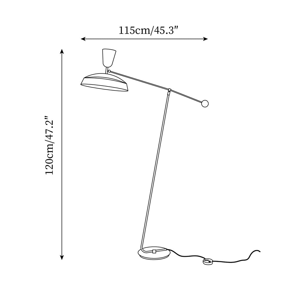 Lever Floor Lamp