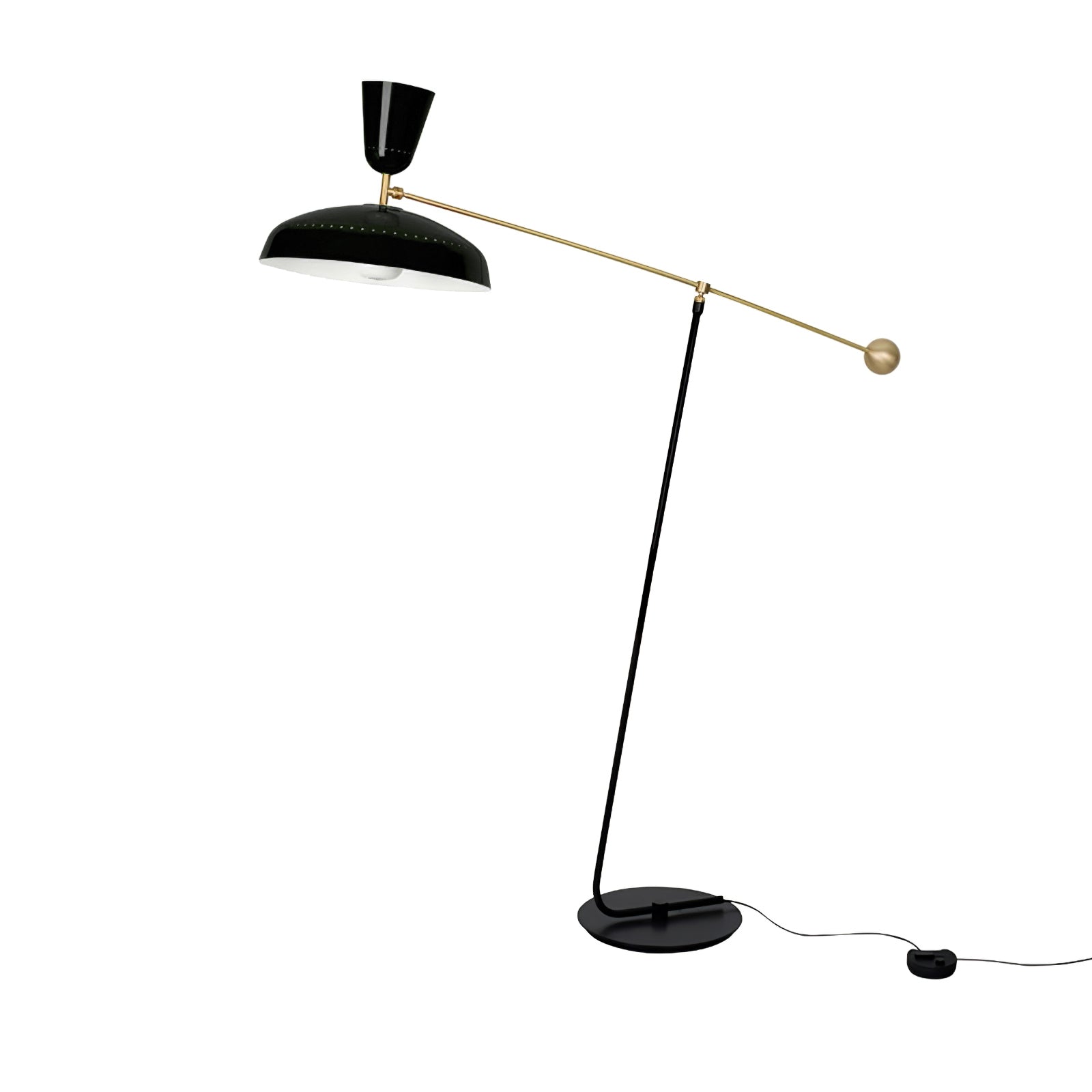 Celeste Minimalism Brass Floor Lamp-Neutral Decor