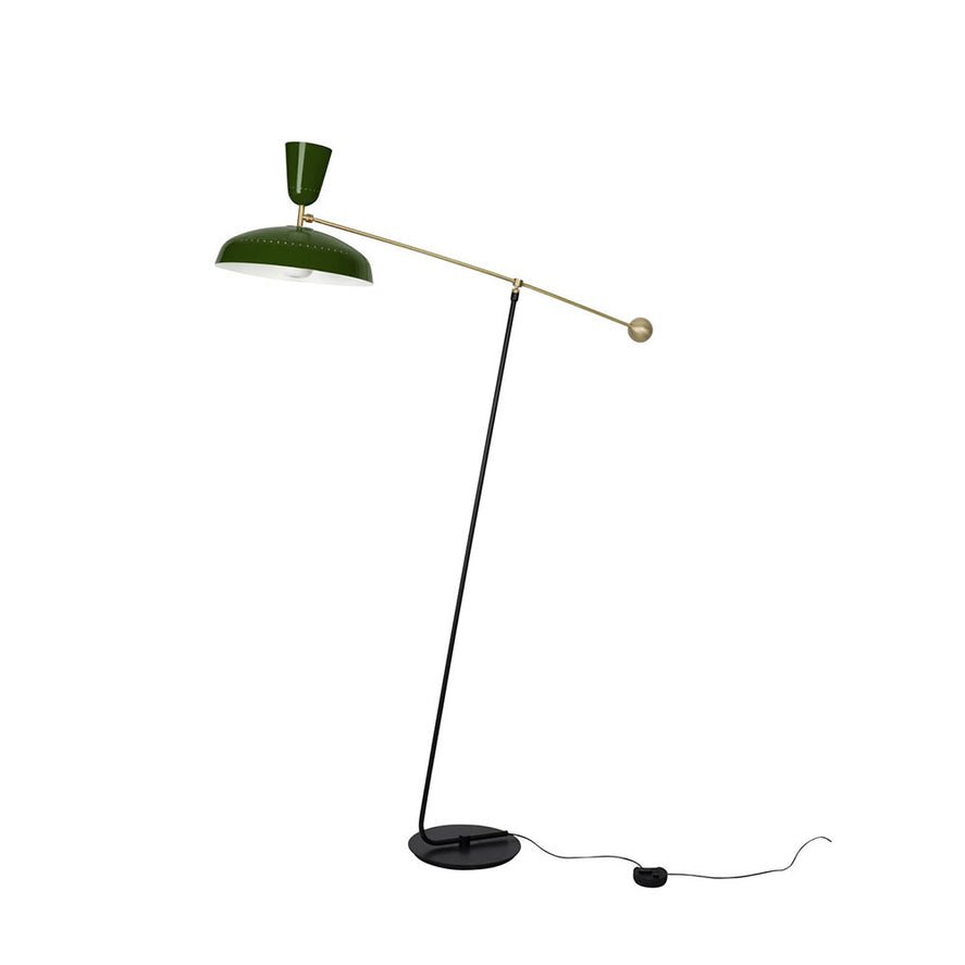 Celeste Minimalism Brass Floor Lamp-Neutral Decor