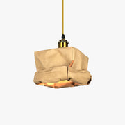 Valentina Vintage Cup Metal Paper Pendant Light Living Room Bedroom - Neutral Decor