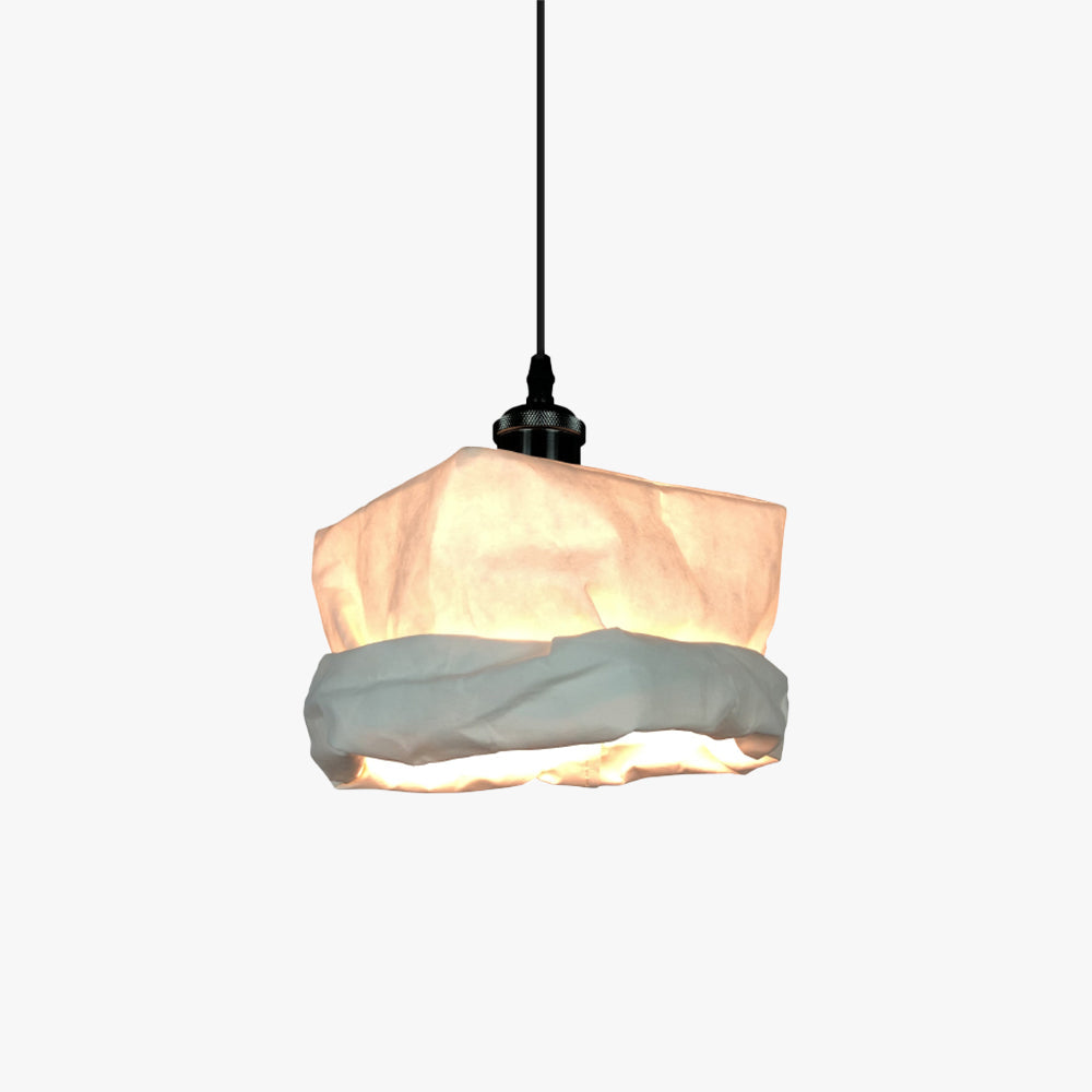 Valentina Vintage Cup Metal Paper LED Pendant Light Living Room Bedroom - Neutral Decor