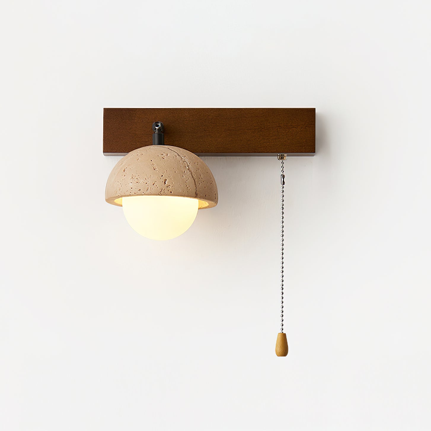 Gevon Travertine Wall Lamp