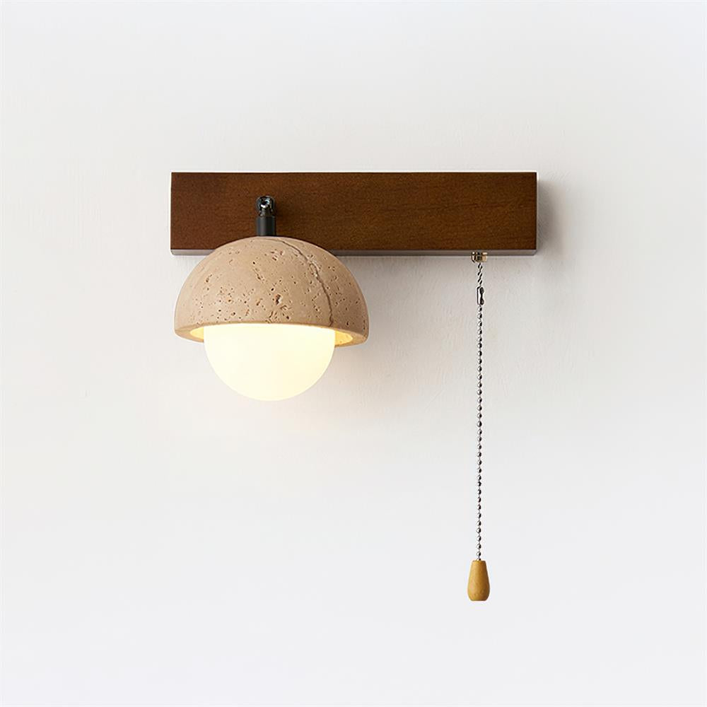 Gevon Travertine Wall Lamp