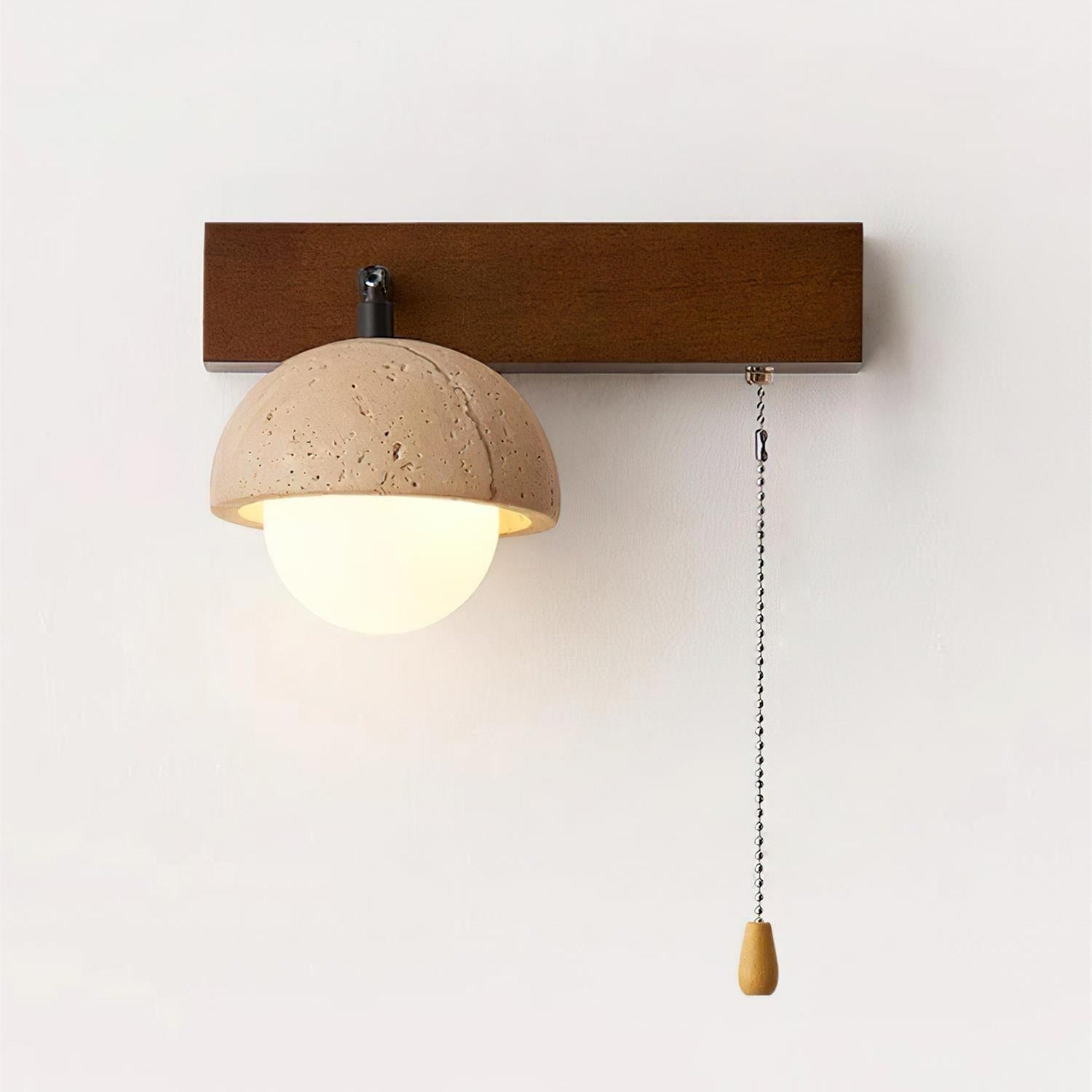 Gevon Travertine Wall Lamp