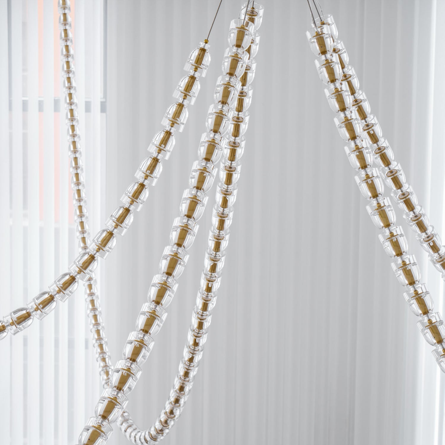 Gabriel Gold Chandelier-Neutral Decor