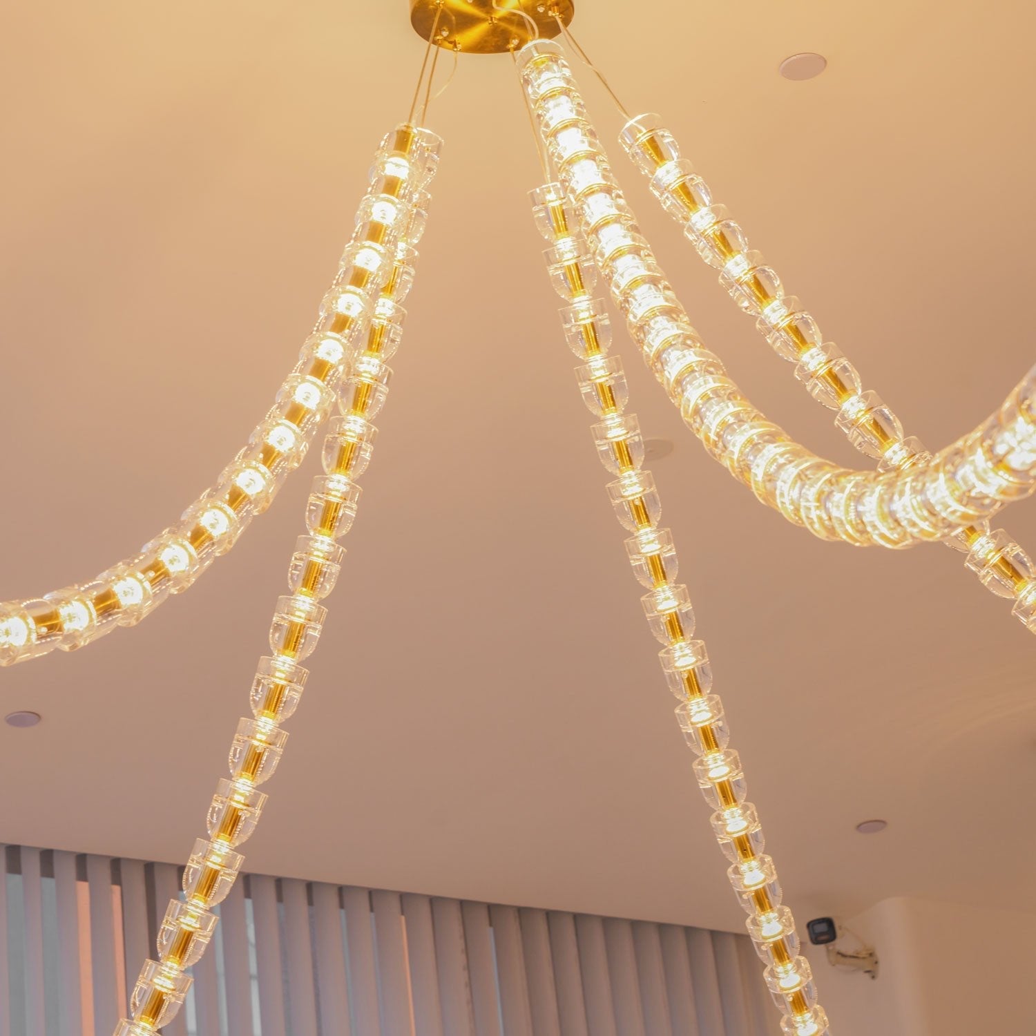 Gabriel Gold Chandelier-Neutral Decor
