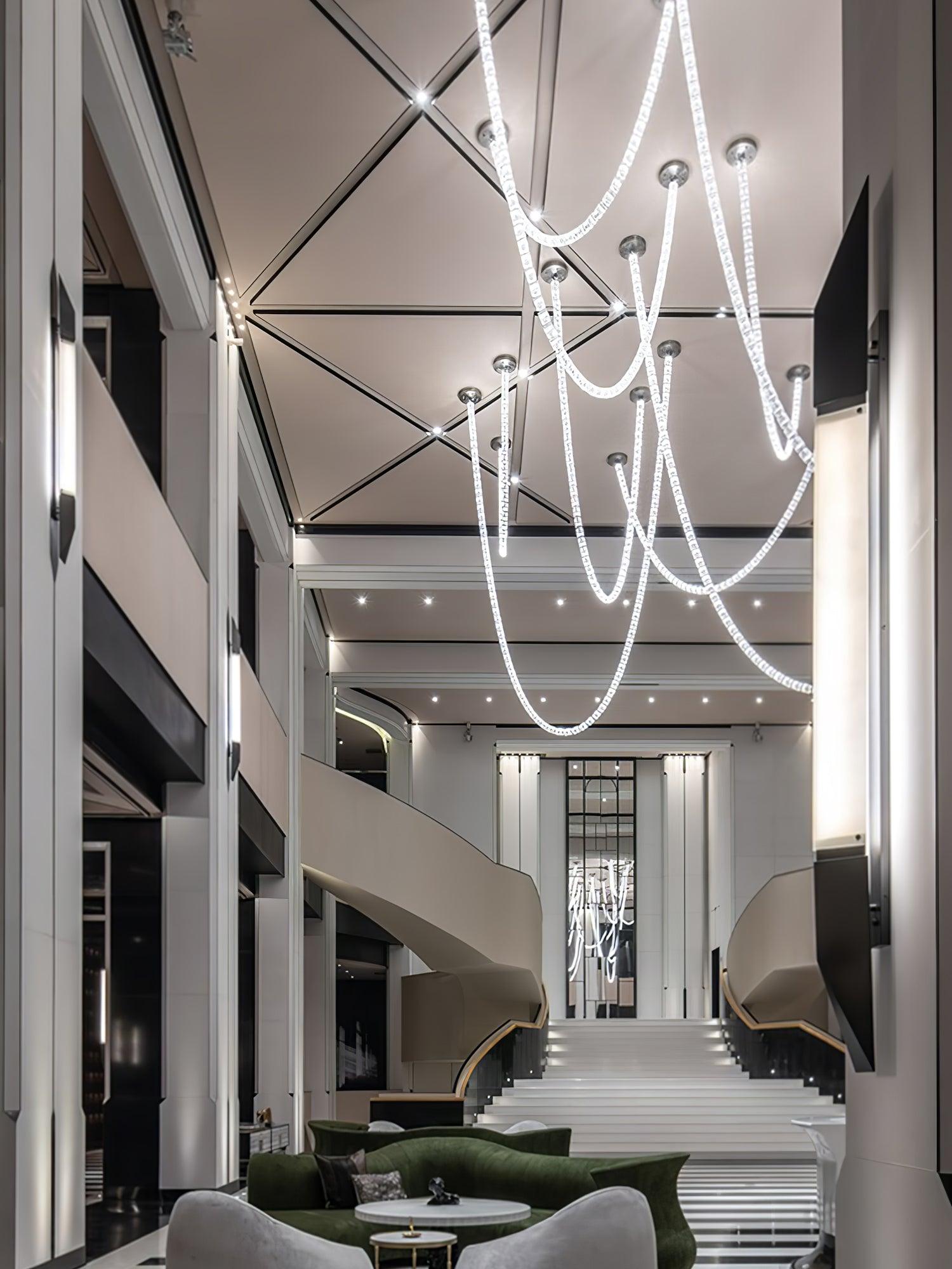 Sycariel Modern Acrylic Chandelier-Neutral Decor