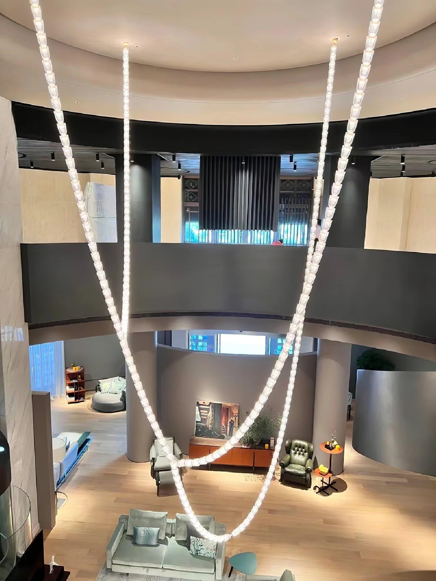 Myvenarae Modern LED Chandelier-Neutral Decor