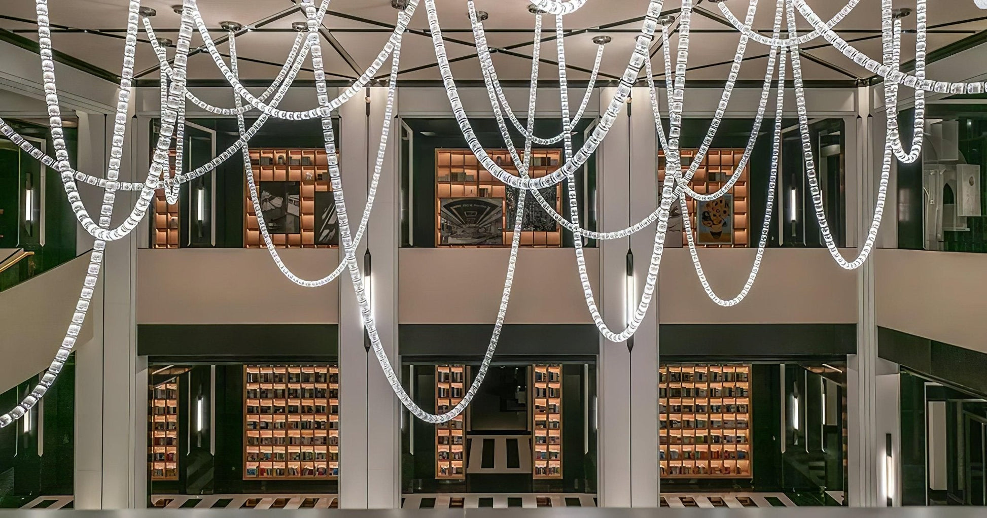 Vivaryra Modern LED Chandelier-Neutral Decor