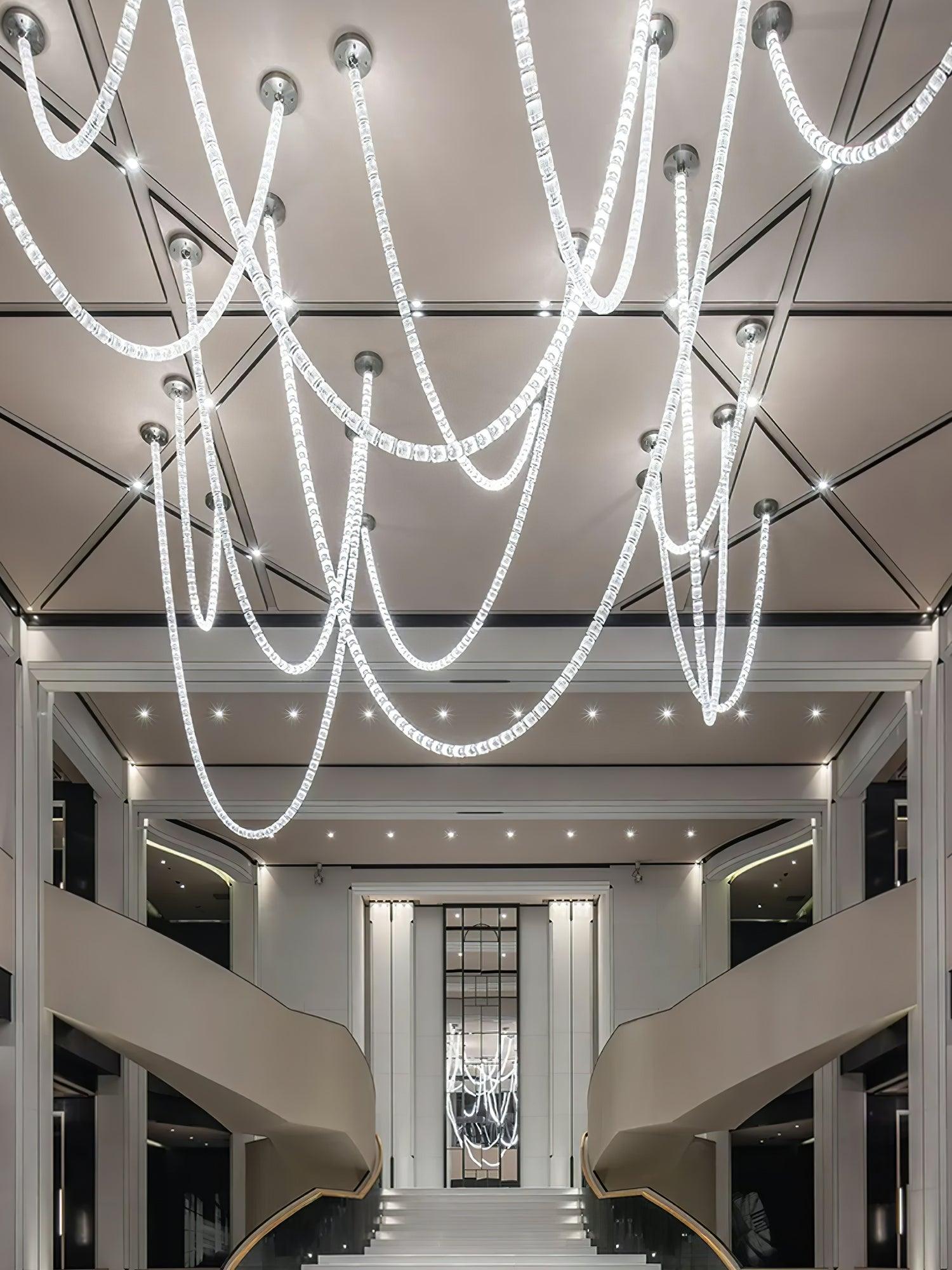 Sycariel Modern Acrylic Chandelier-Neutral Decor
