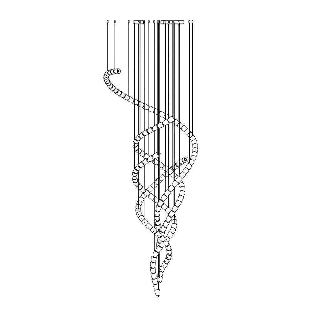 Gabriel Gold Chandelier-Neutral Decor