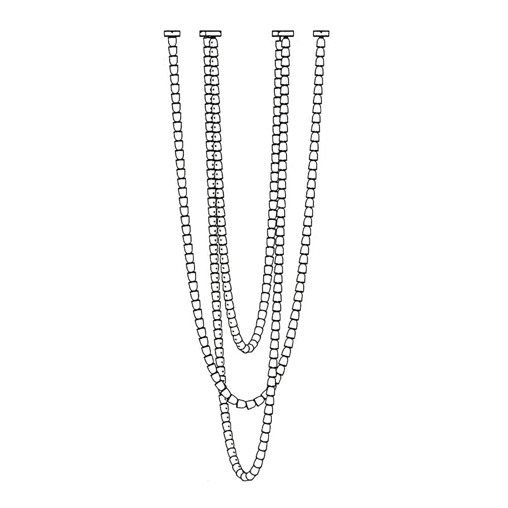 Cud Chandelier Chrome Interlacing Crystal Lines-Neutral Decor