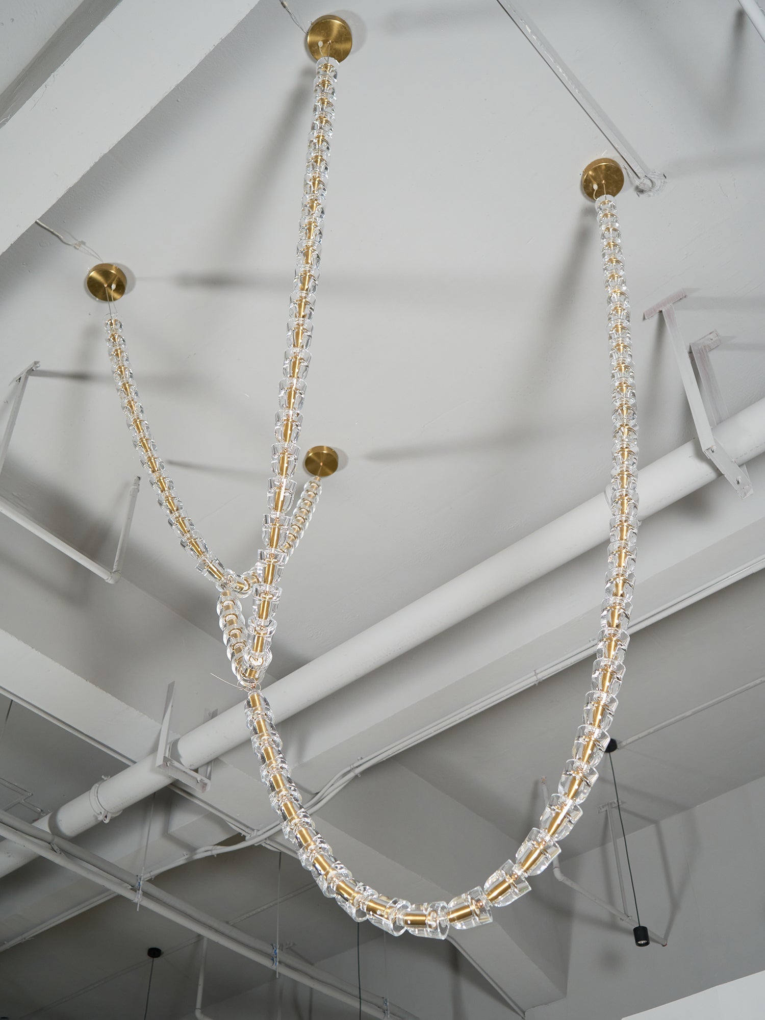 Gabriel Gold Chandelier-Neutral Decor