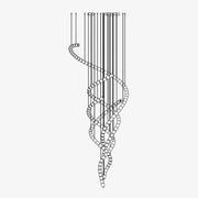 Cavenira Art Deco Crystal Chandelier-Neutral Decor