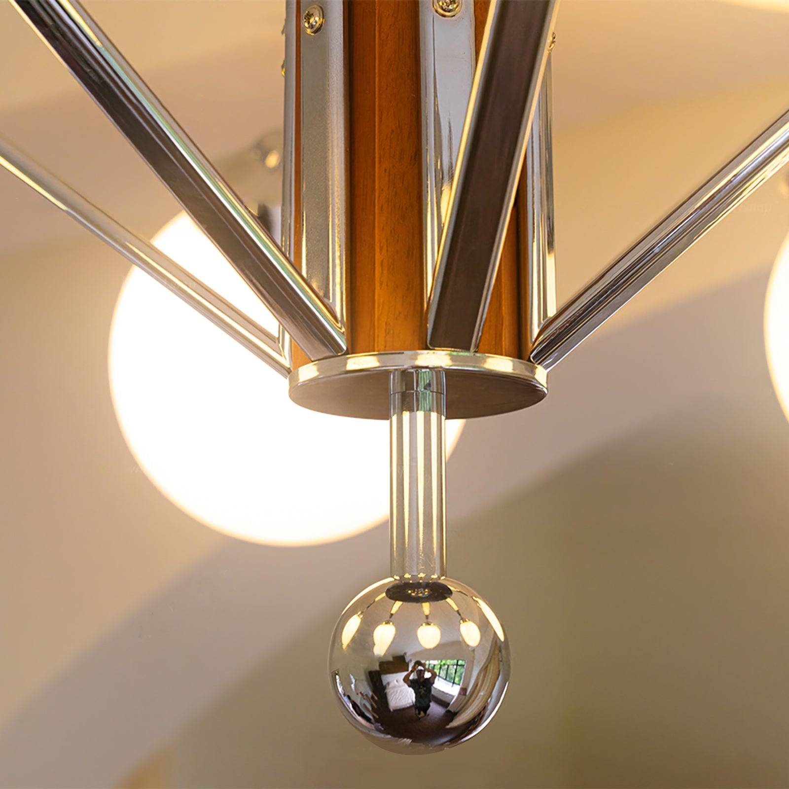 Orina  Chandelier Mid-century