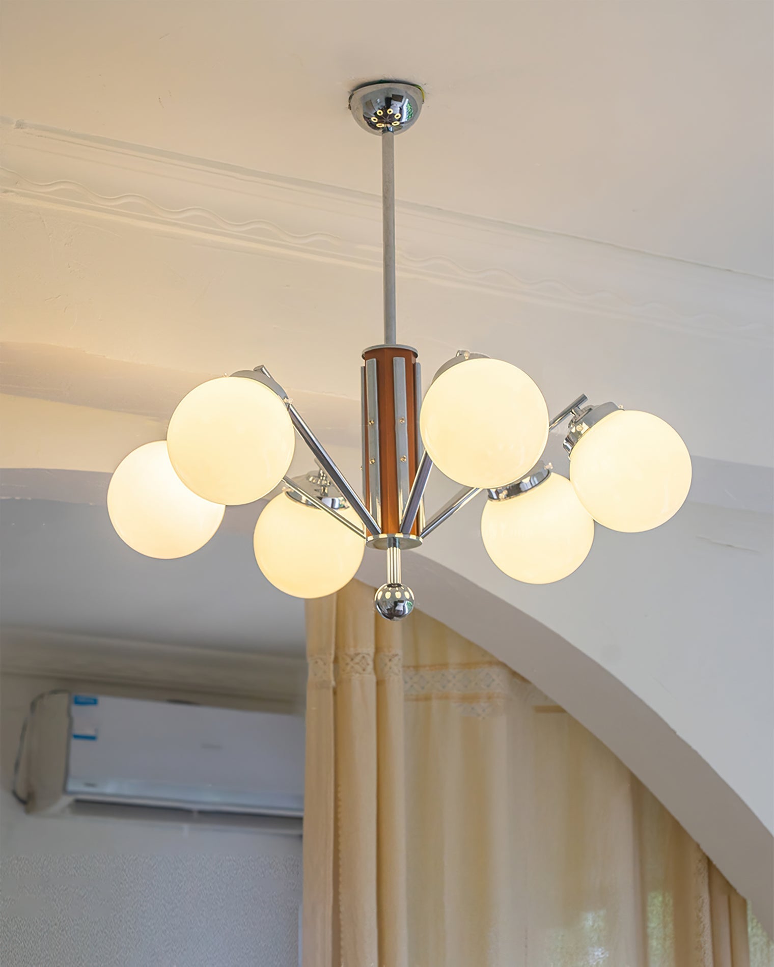 Orina  Chandelier Mid-century
