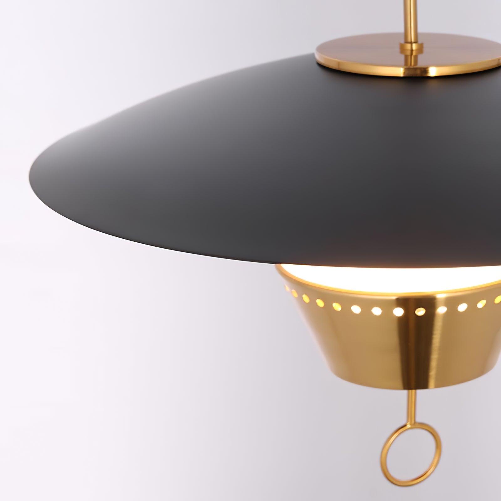 Lustra Chandelier Retro Brass-Neutral Decor