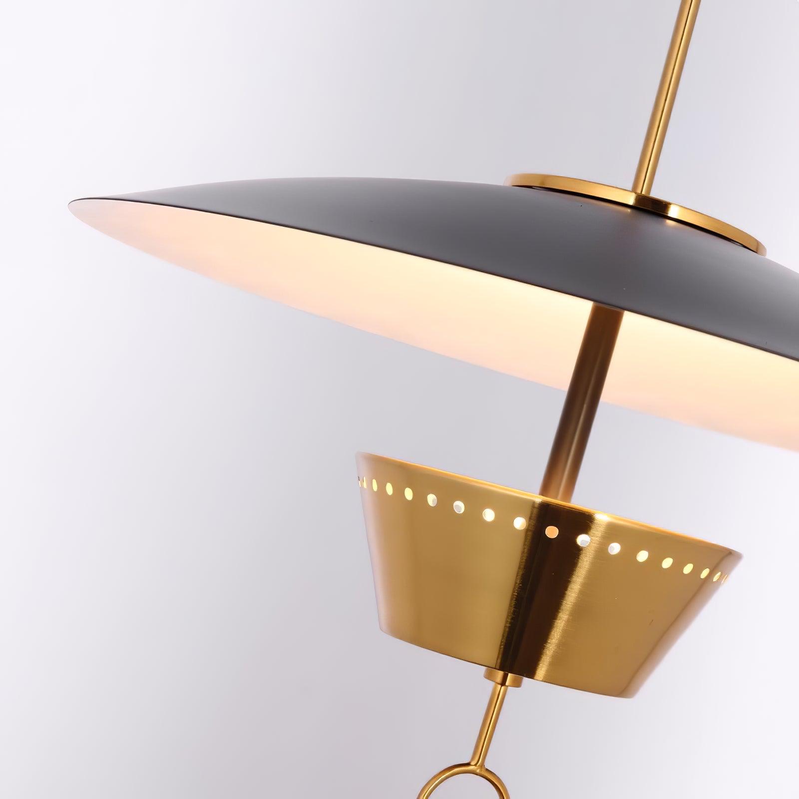 Lustra Chandelier Retro Brass-Neutral Decor