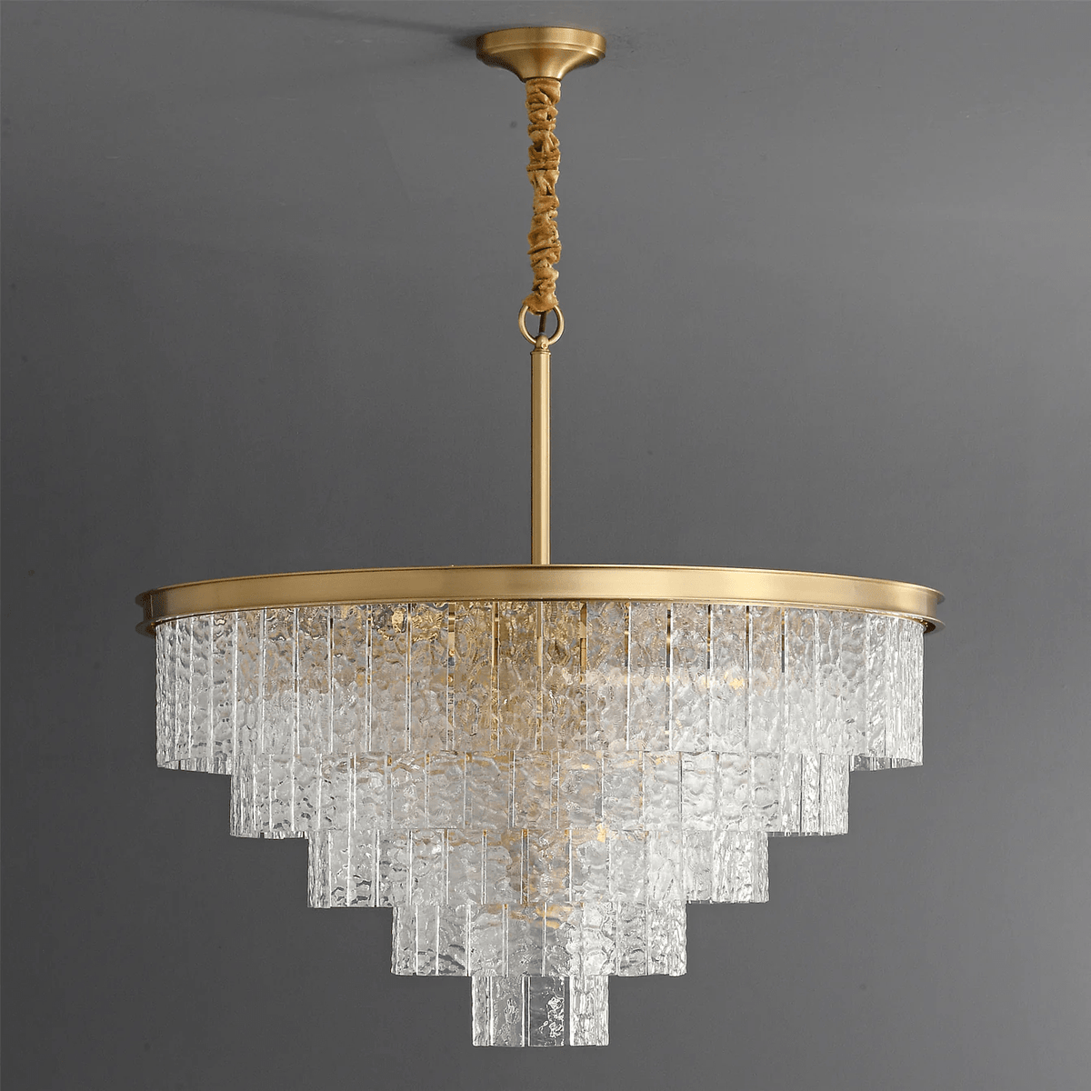 Gaia Round Chandelier-Neutral Decor