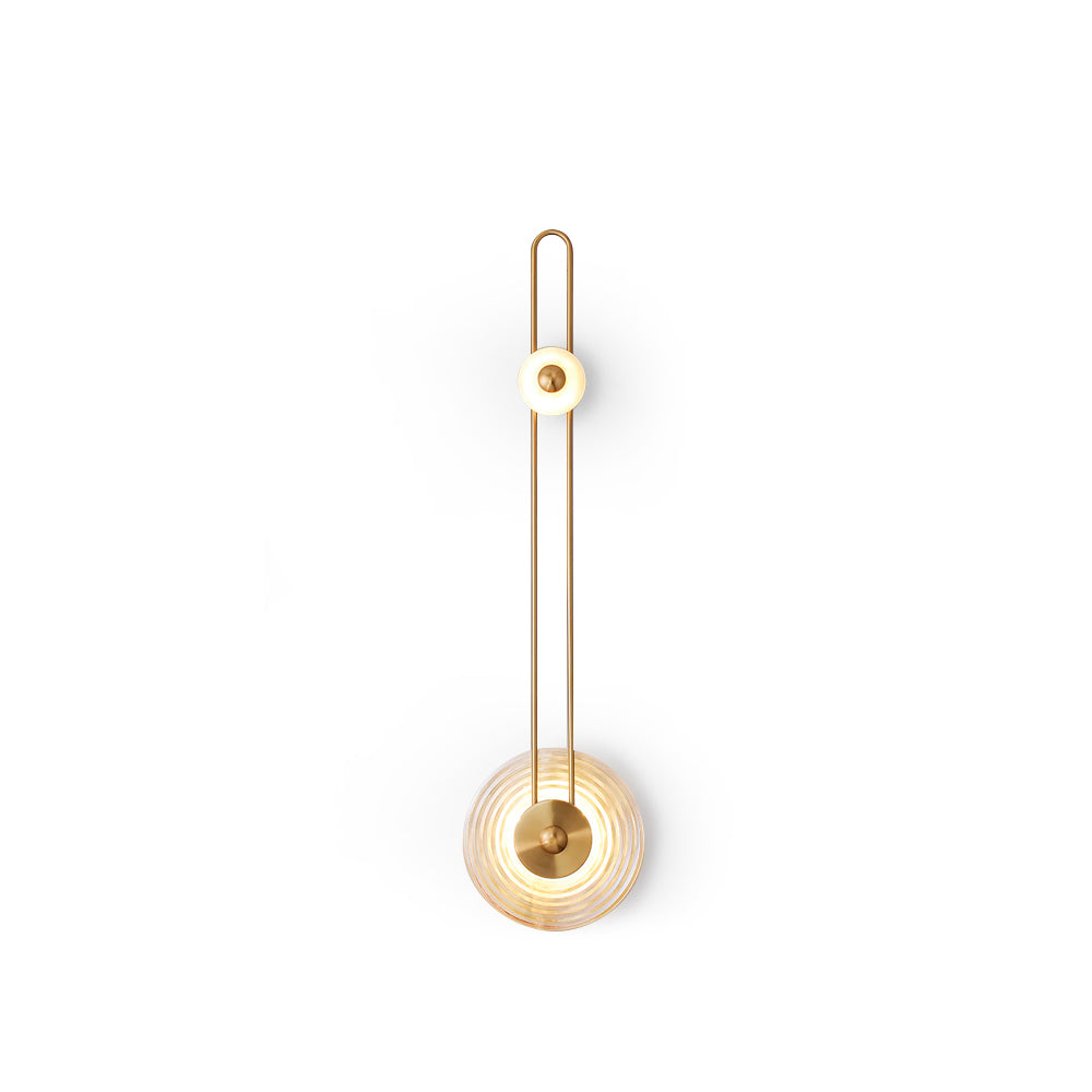 Gaia Wall Lamp Sculptural Geometry Alabaster