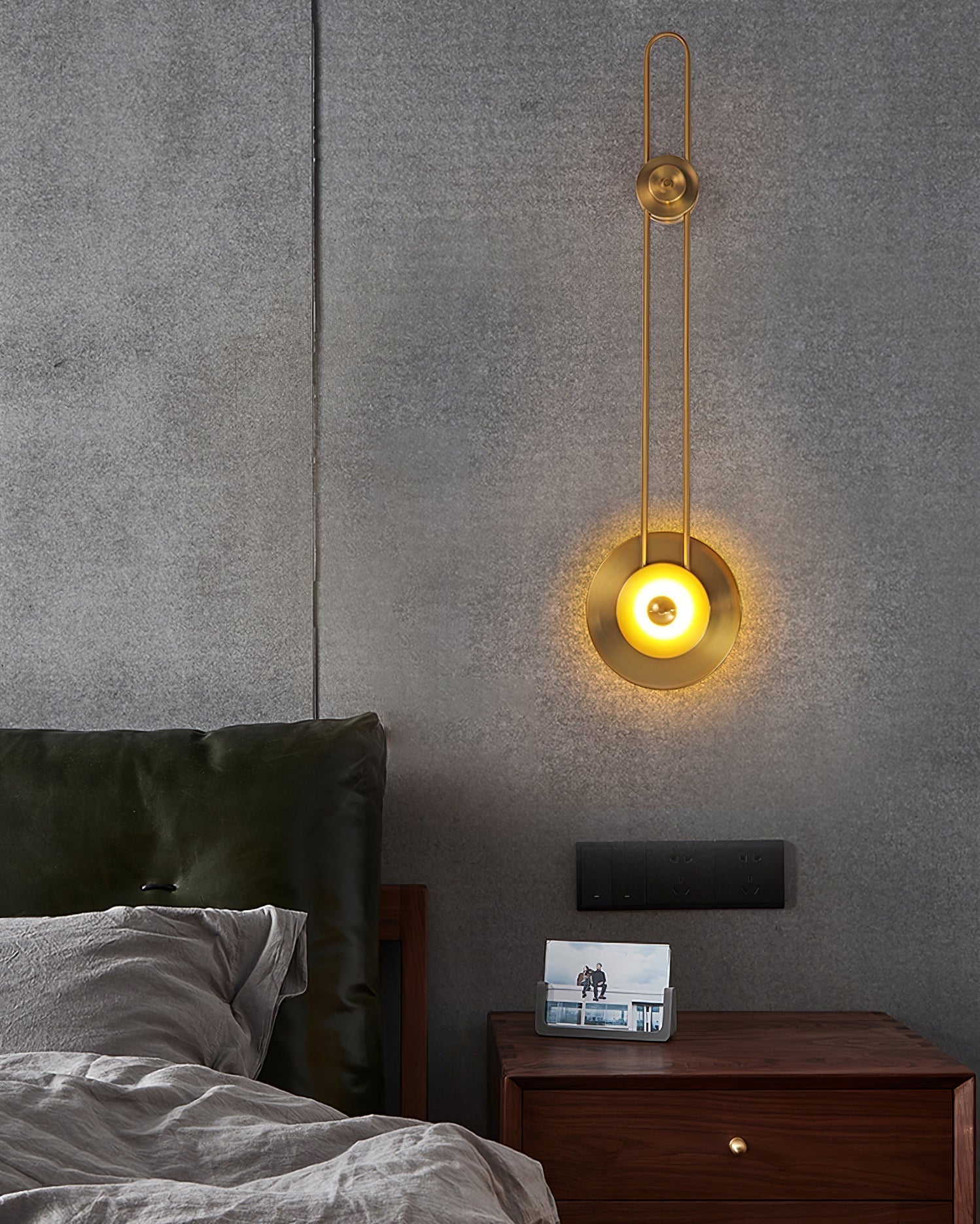 Gaia Wall Lamp Sculptural Geometry Alabaster