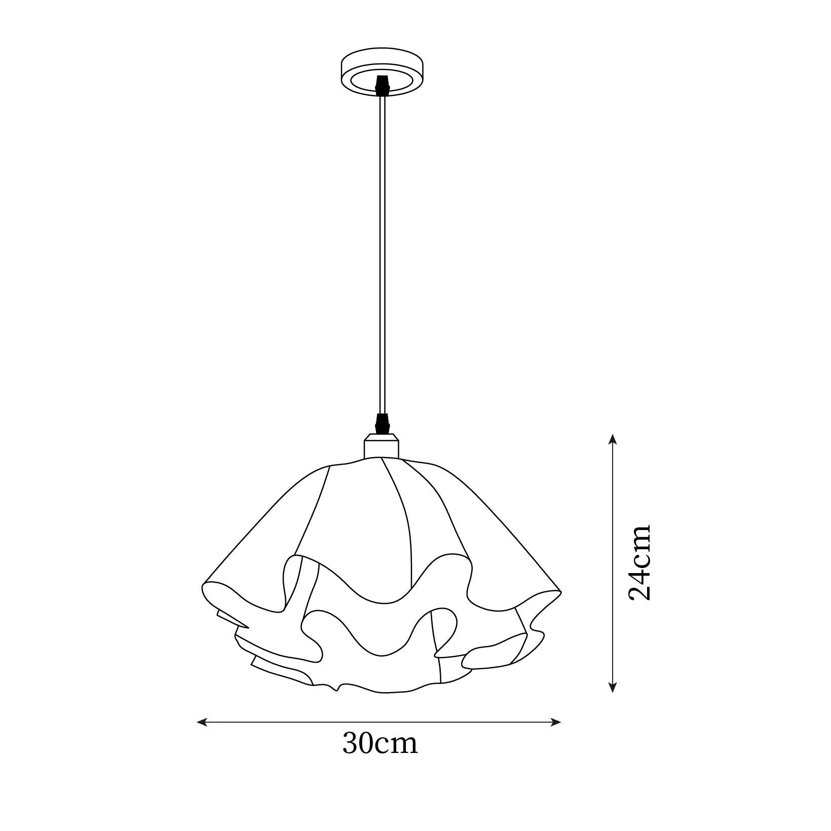 Lunisse Modern Petal Pendant Light