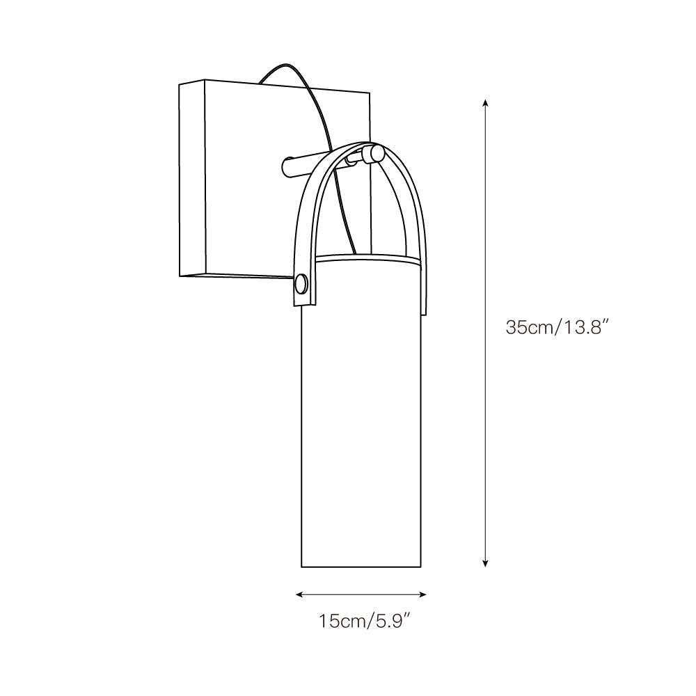 Maelis Glass Wall Lamp