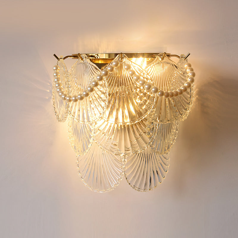 Side profile of the Galerie Wall Lamp displaying its dimensions.