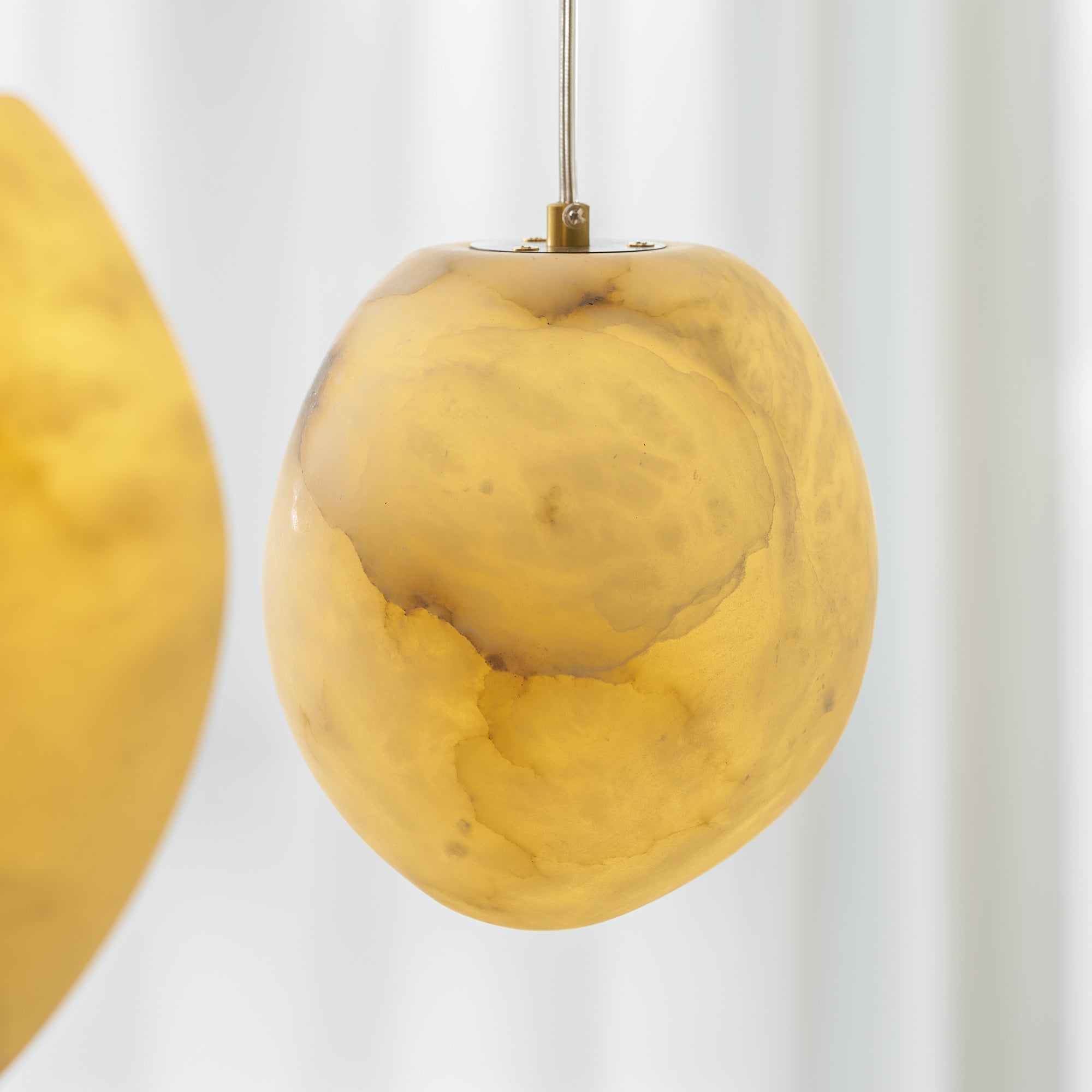 Alenor Pebbles Alabaster Pendant Lamp