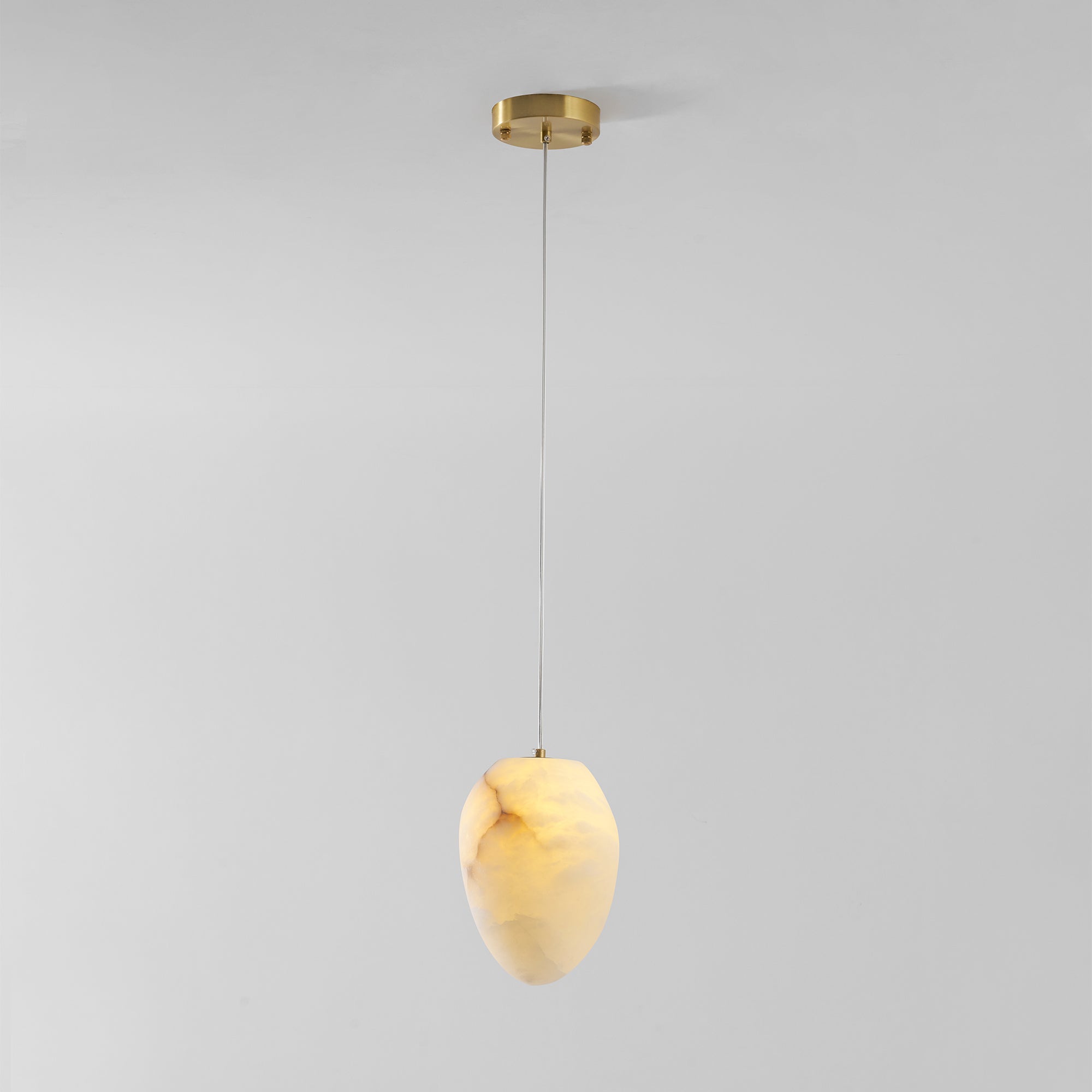 Alenor Pebbles Alabaster Pendant Lamp