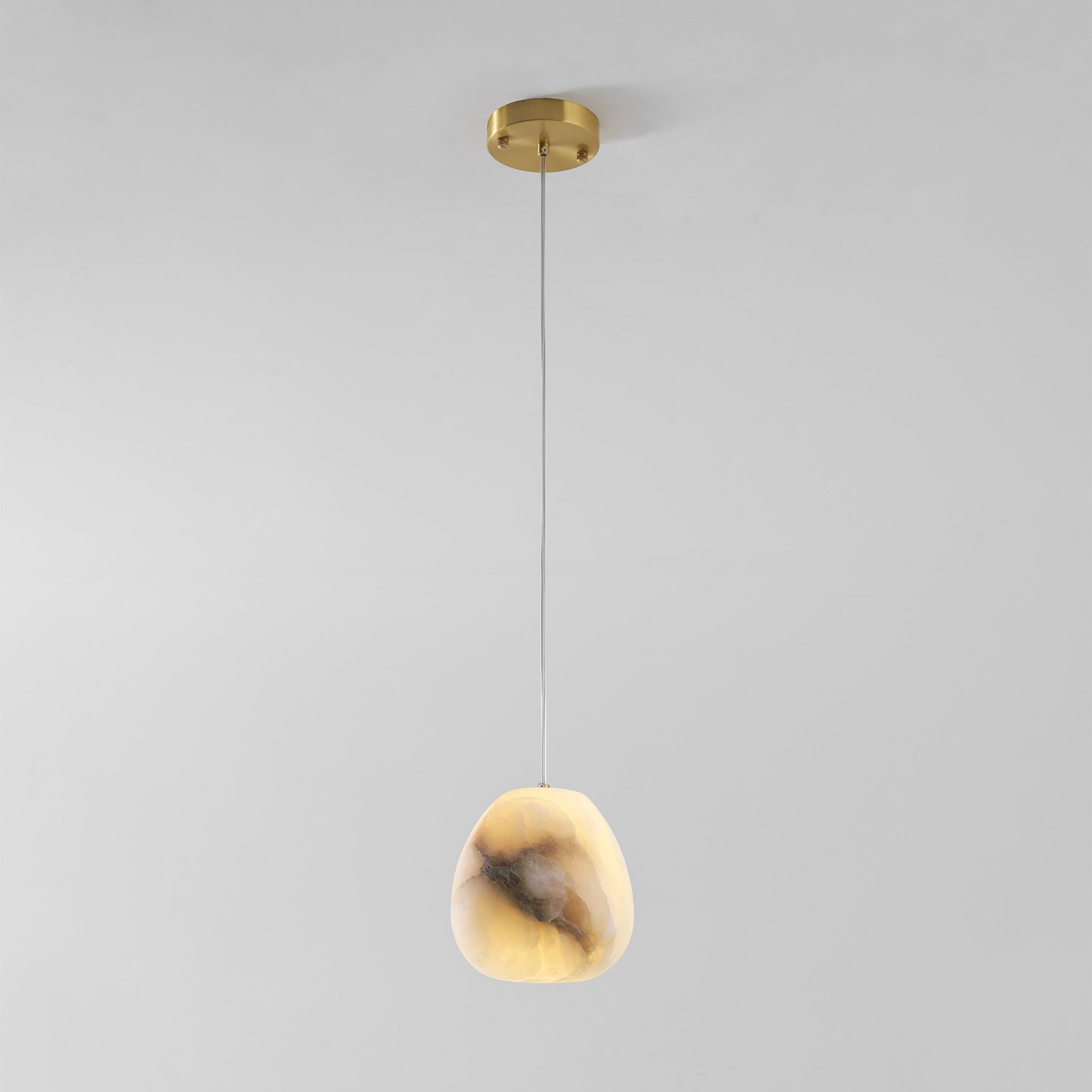 Alenor Pebbles Alabaster Pendant Lamp
