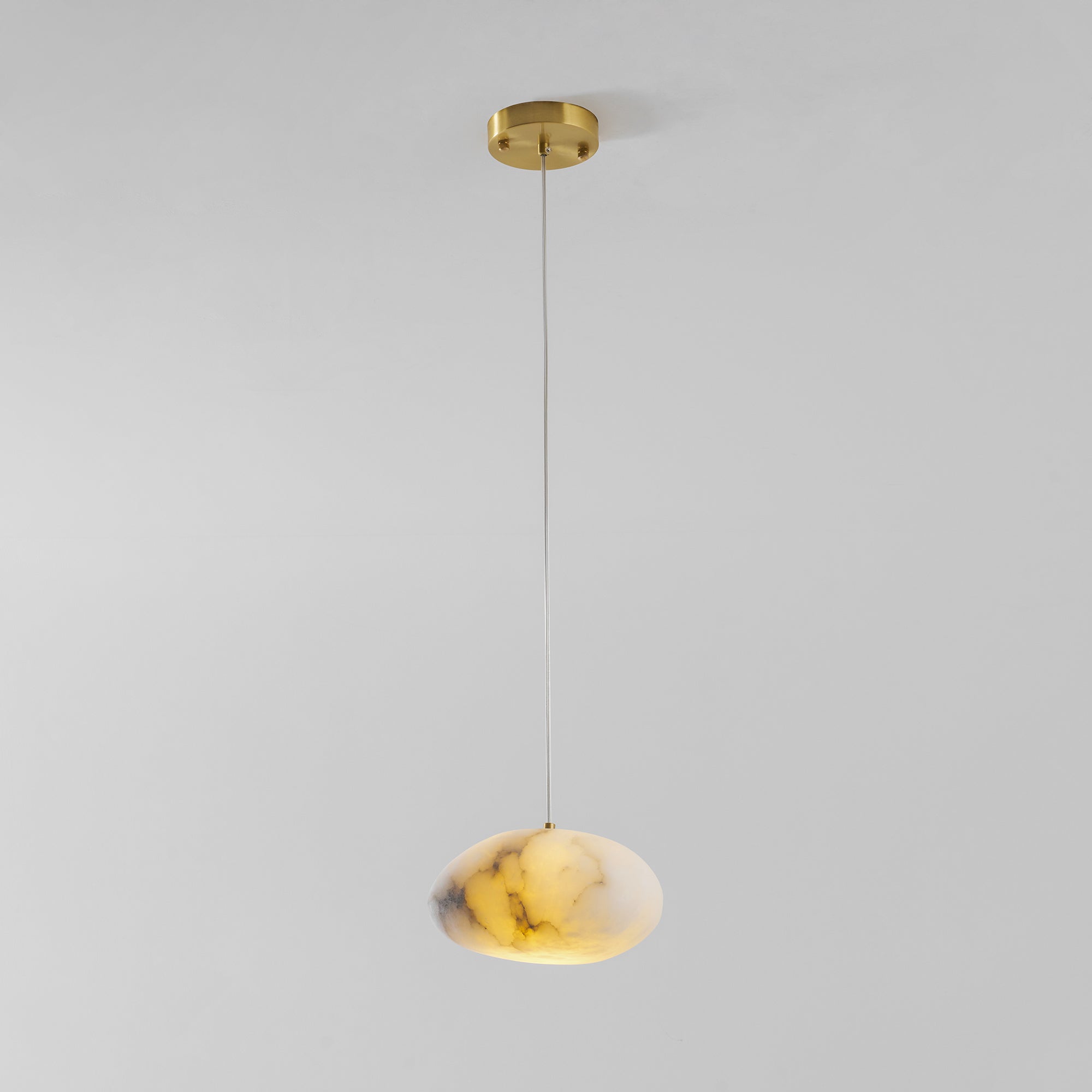 Alenor Pebbles Alabaster Pendant Lamp
