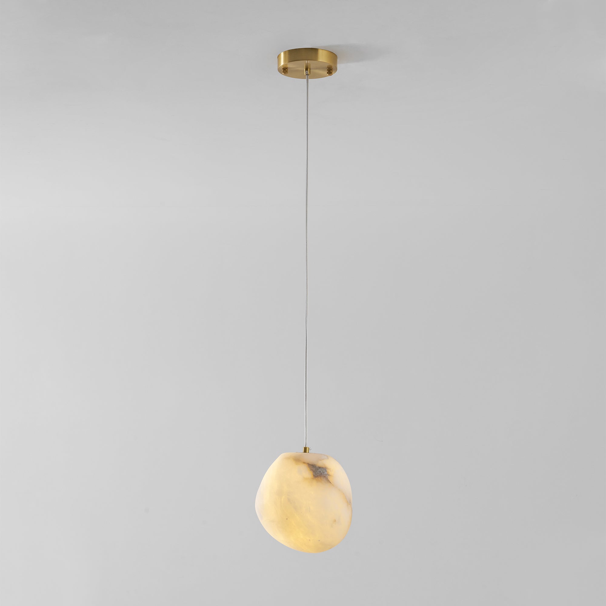 Alenor Pebbles Alabaster Pendant Lamp