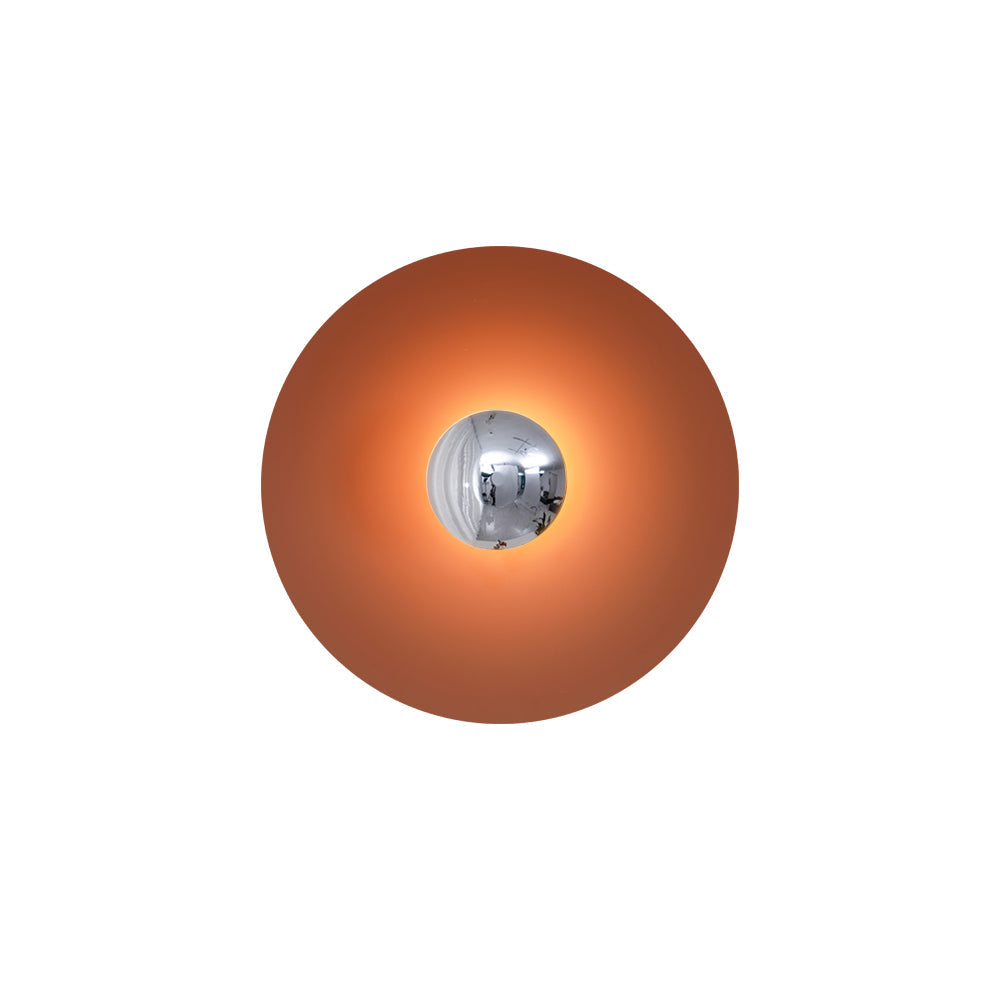 Wall Lamp Eclipse Inspired Halo Glow Modern Minimalist Art Accent
