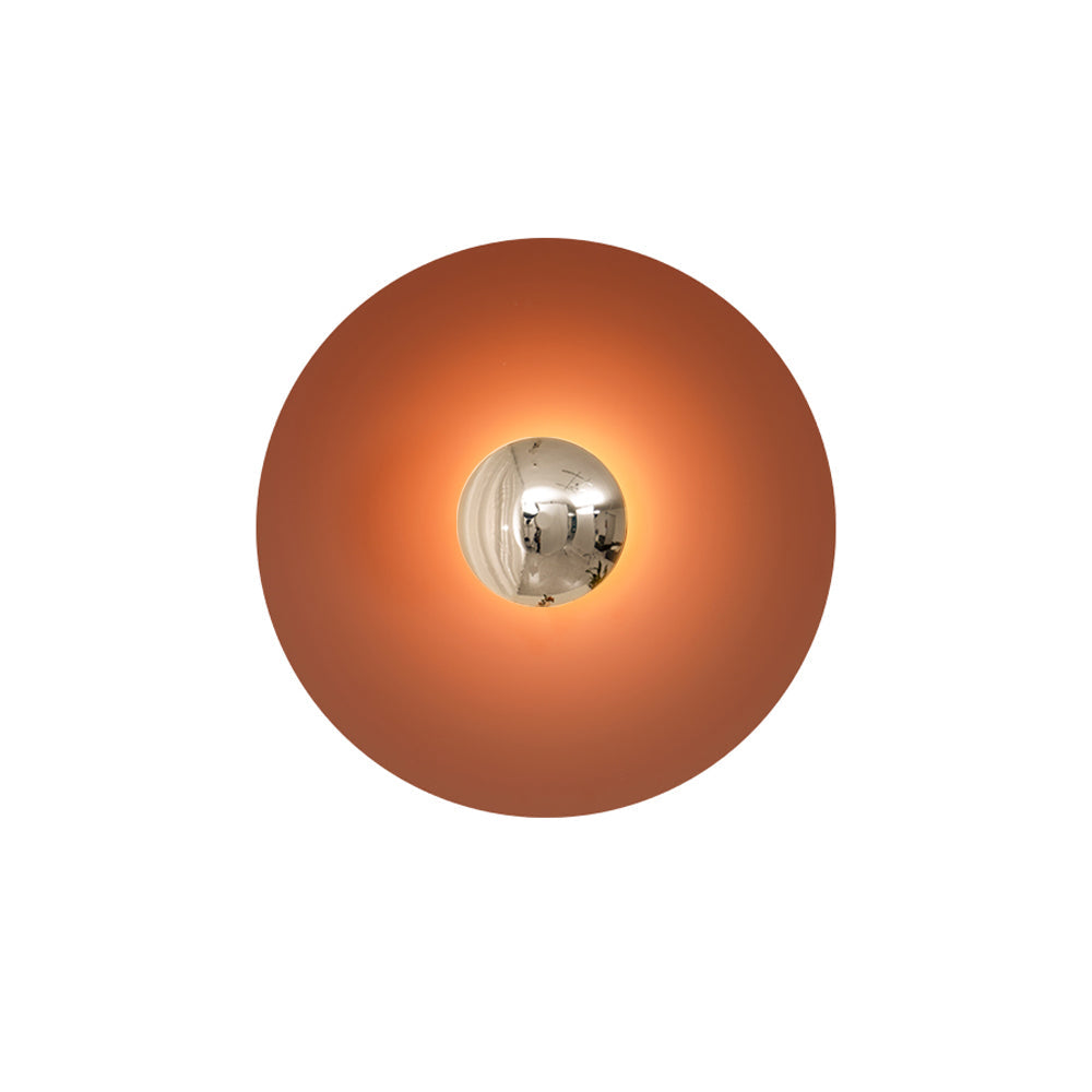 Wall Lamp Eclipse Inspired Halo Glow Modern Minimalist Art Accent