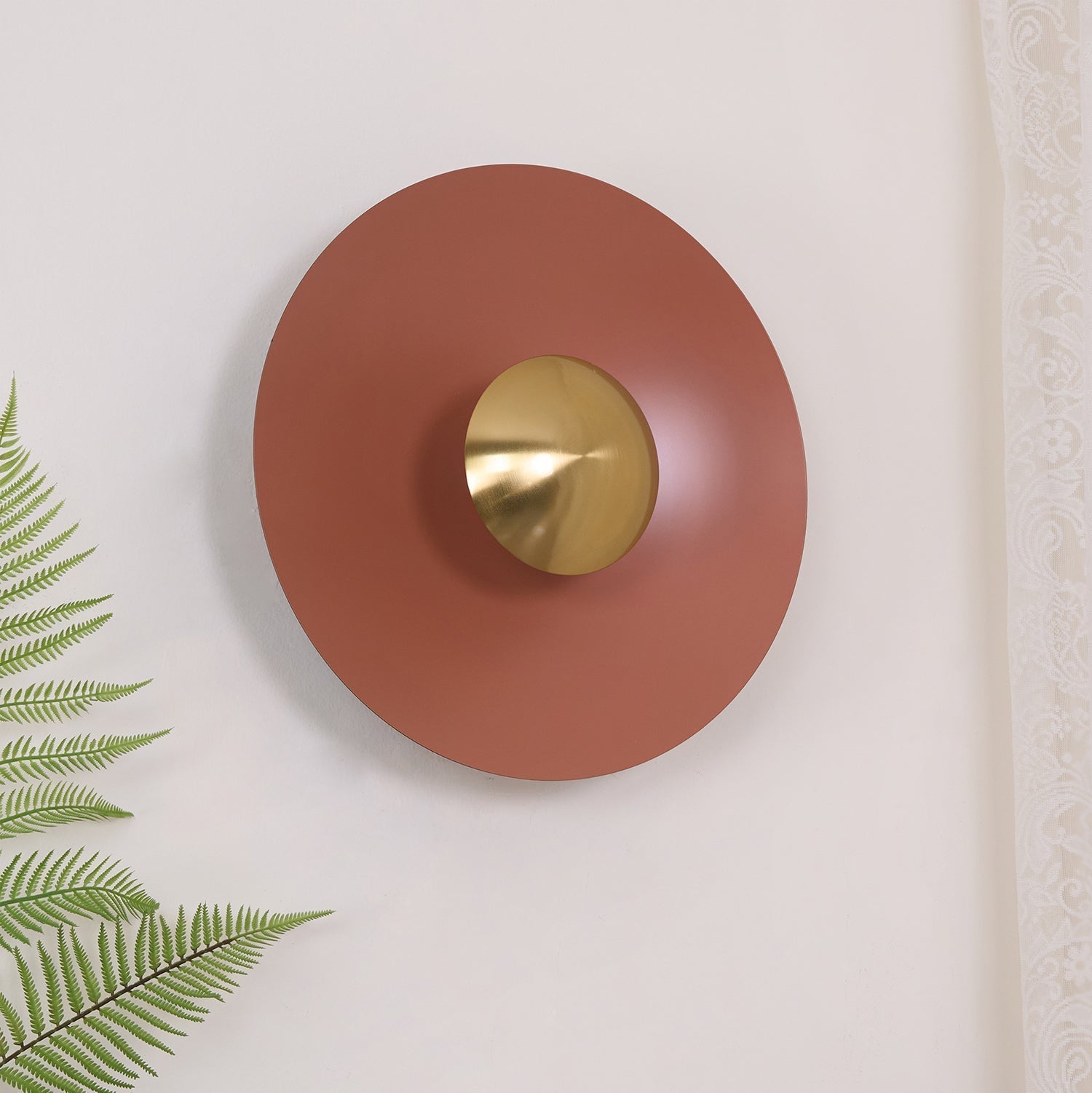 Wall Lamp Eclipse Inspired Halo Glow Modern Minimalist Art Accent