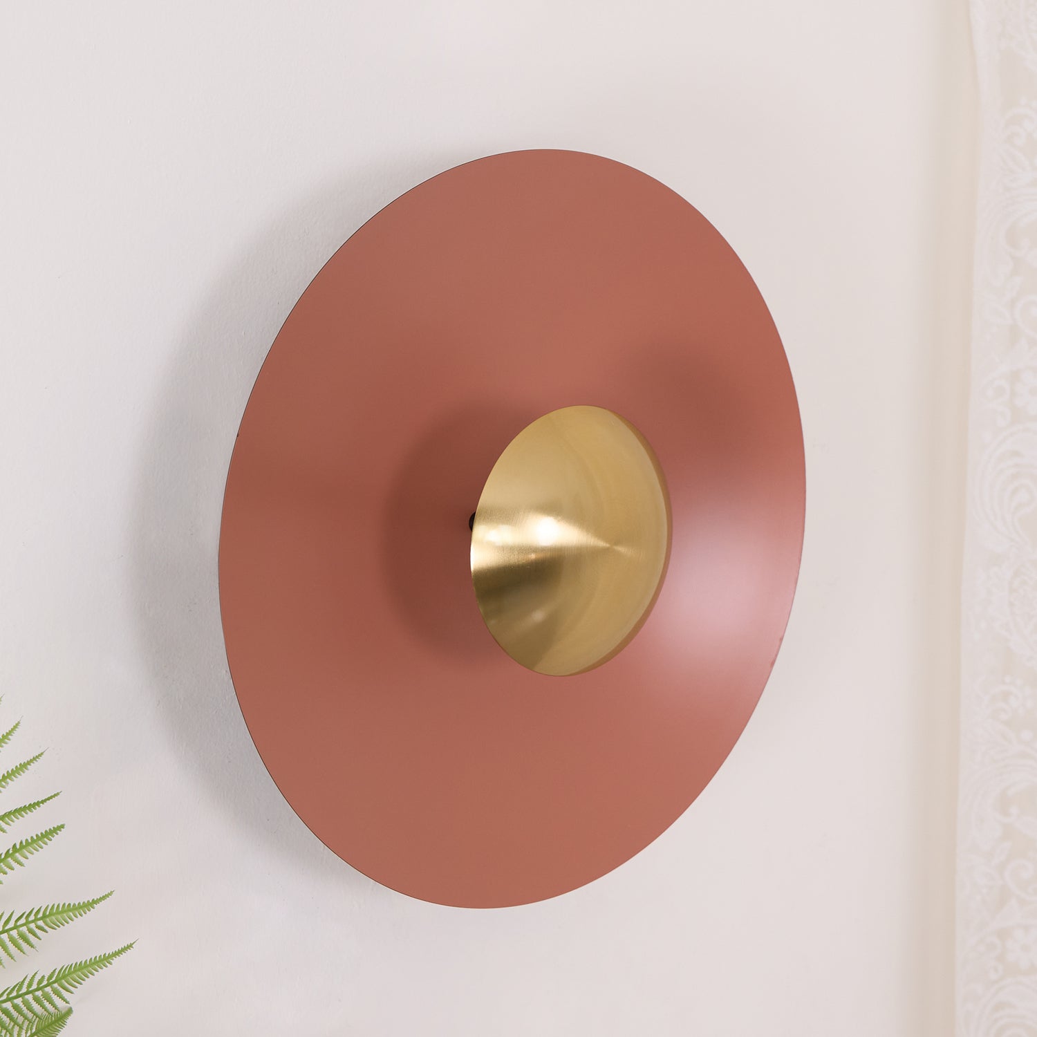 Wall Lamp Eclipse Inspired Halo Glow Modern Minimalist Art Accent