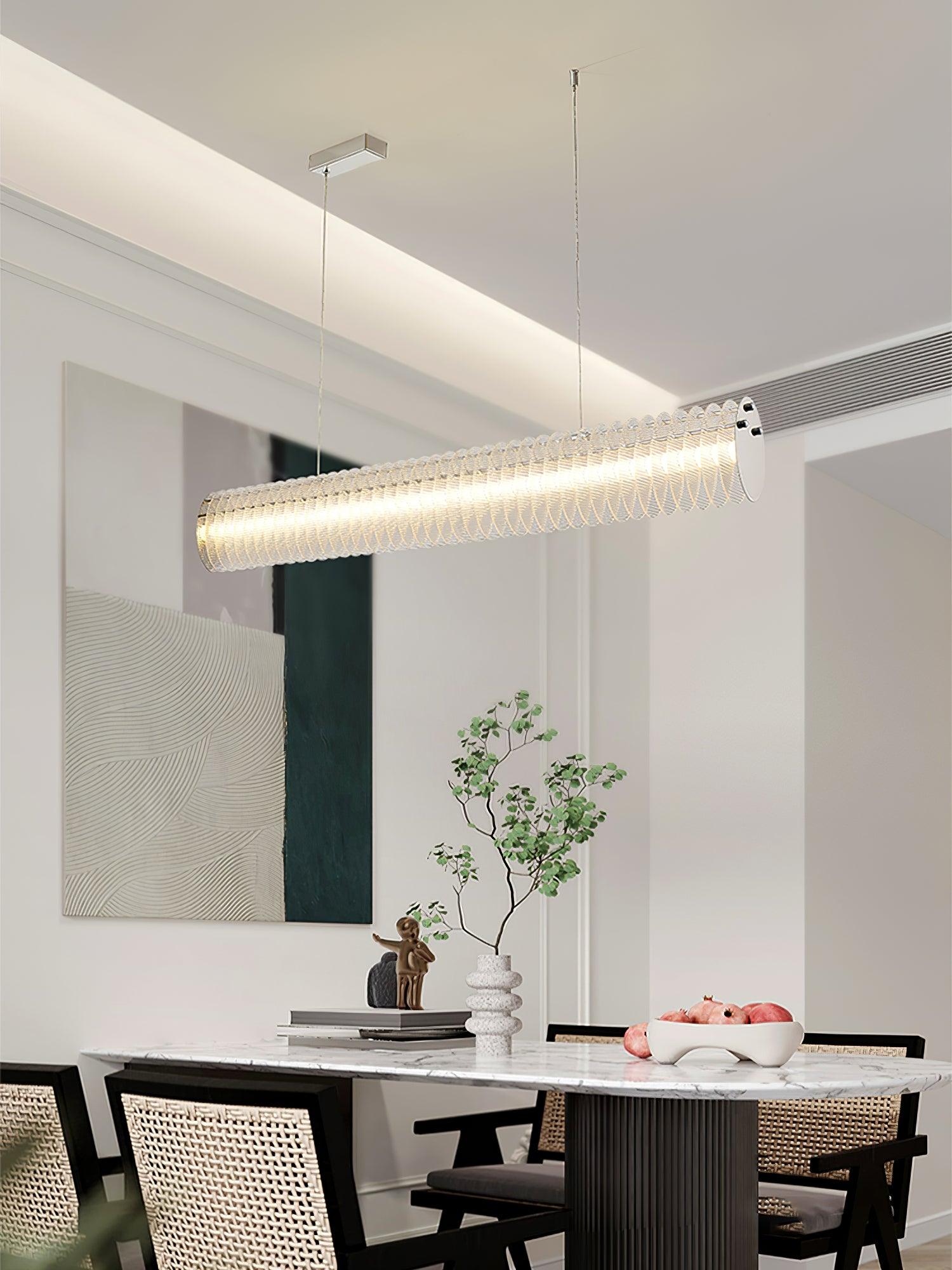 John Minimalist Chandelier-Neutral Decor