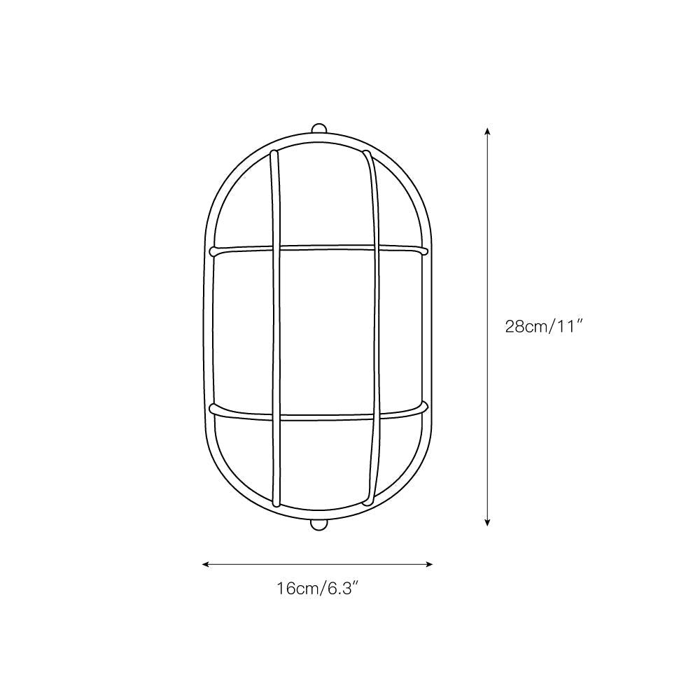 Rowan Outdoor Wall Lamp