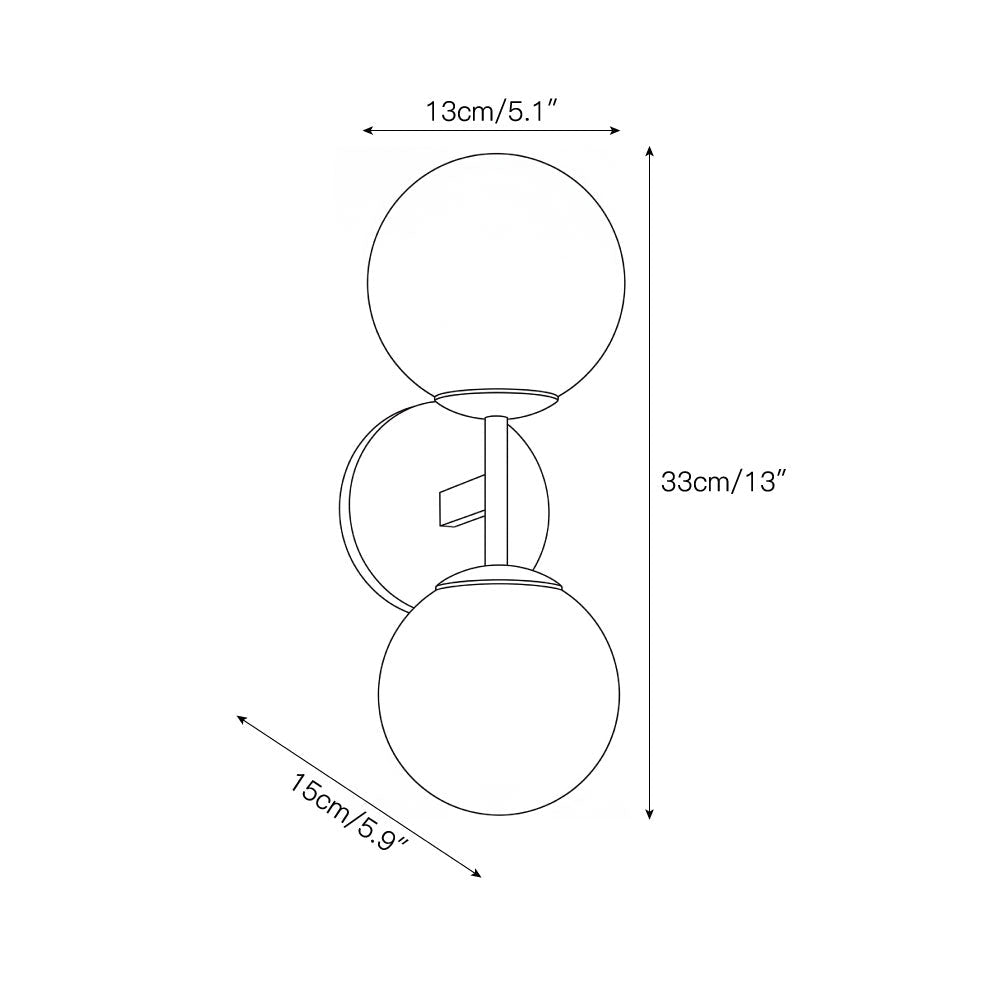 The single-head version of the Garrison Alabaster Wall Sconce.