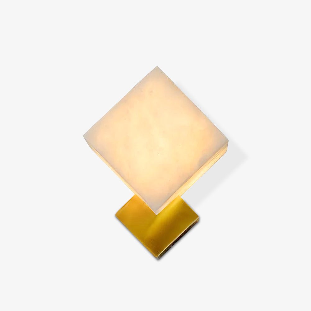 Arden Minimalist Alabaster Wall Light-Neutral Decor