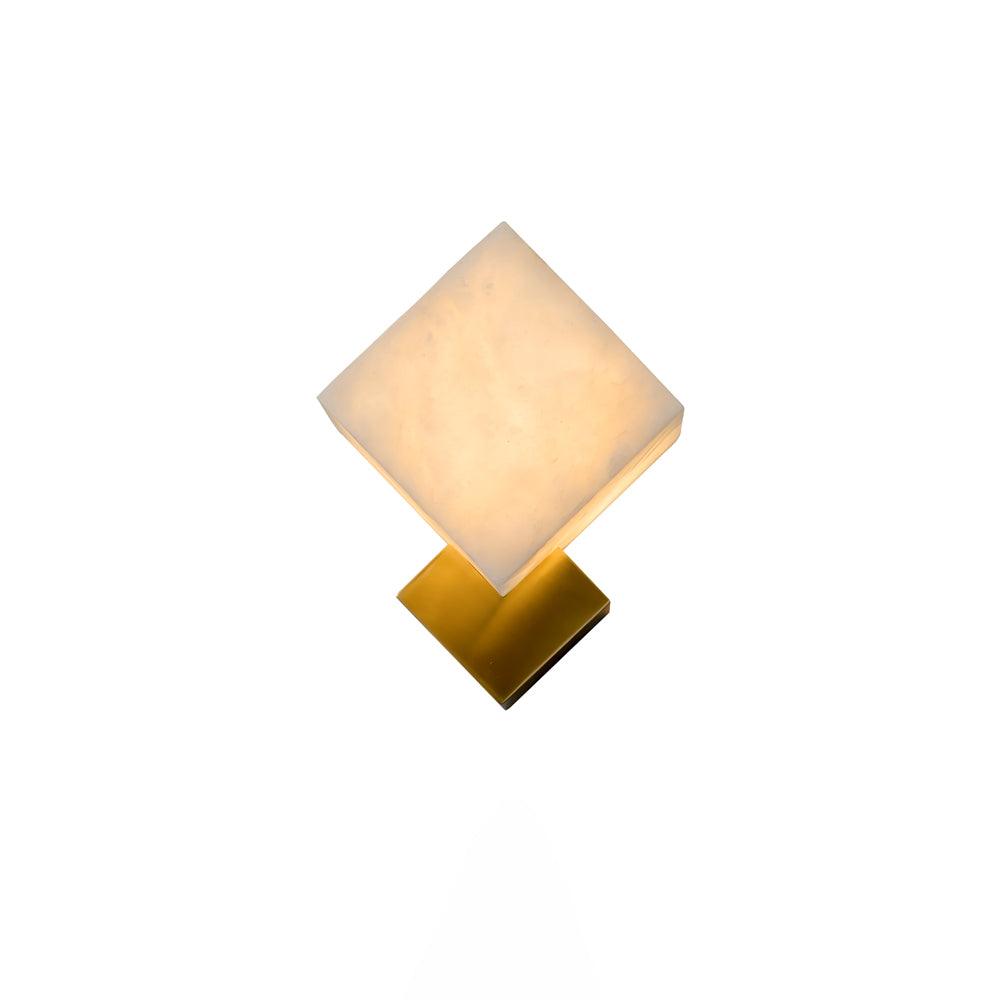 Arden Minimalist Alabaster Wall Light-Neutral Decor