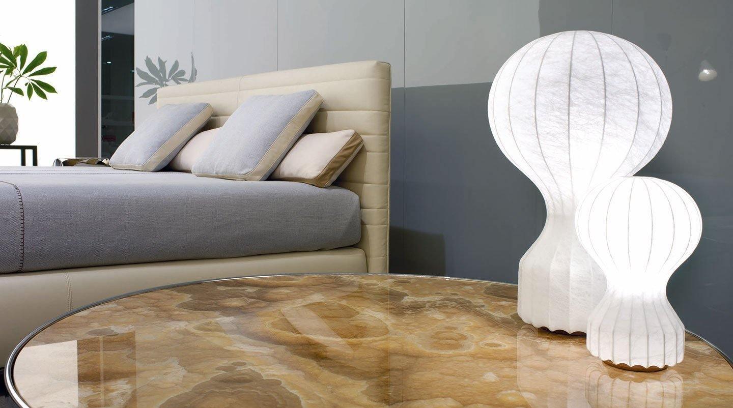 Lirove Steel Sculptural Table Lamp-Neutral Decor