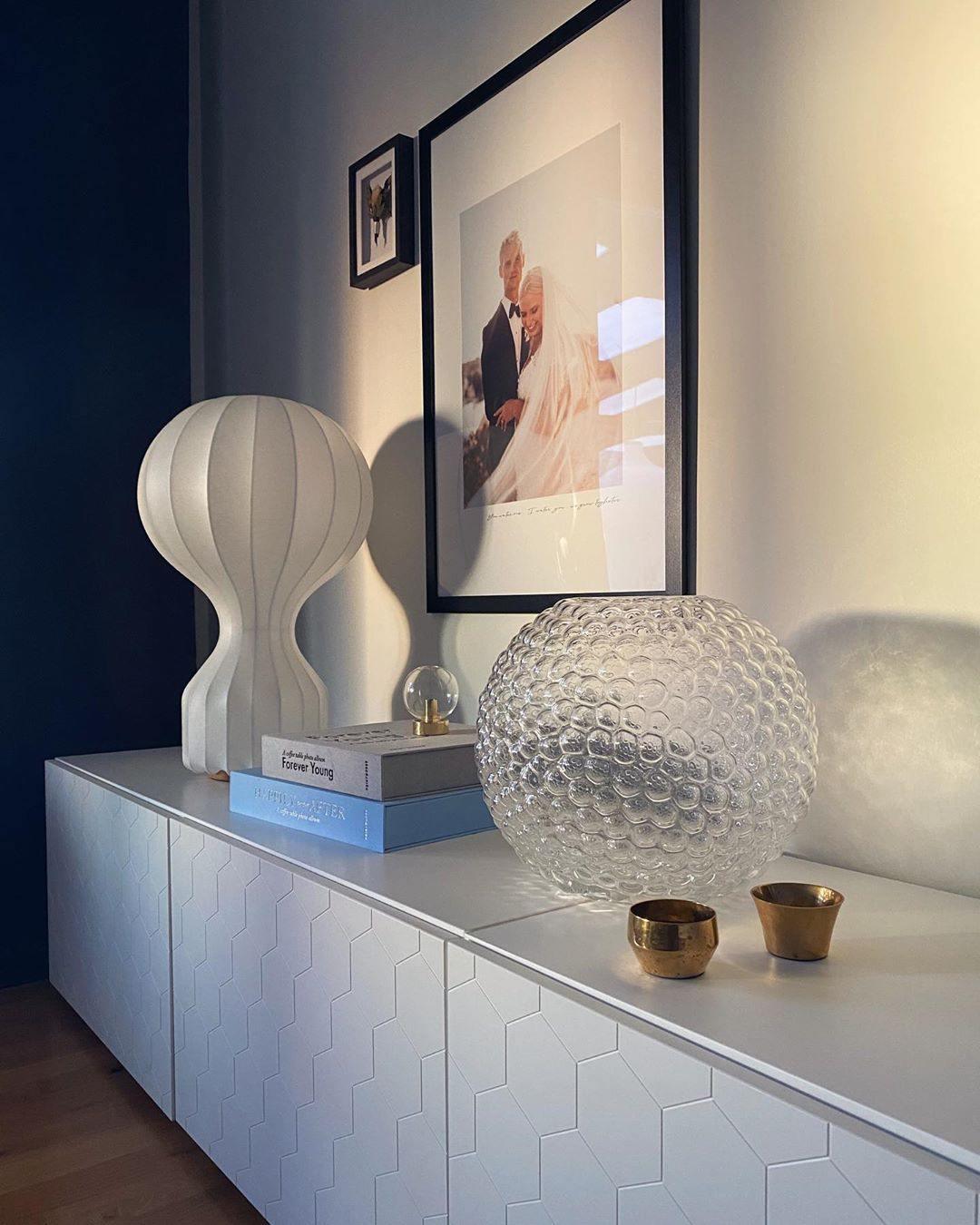 Lirove Steel Sculptural Table Lamp-Neutral Decor